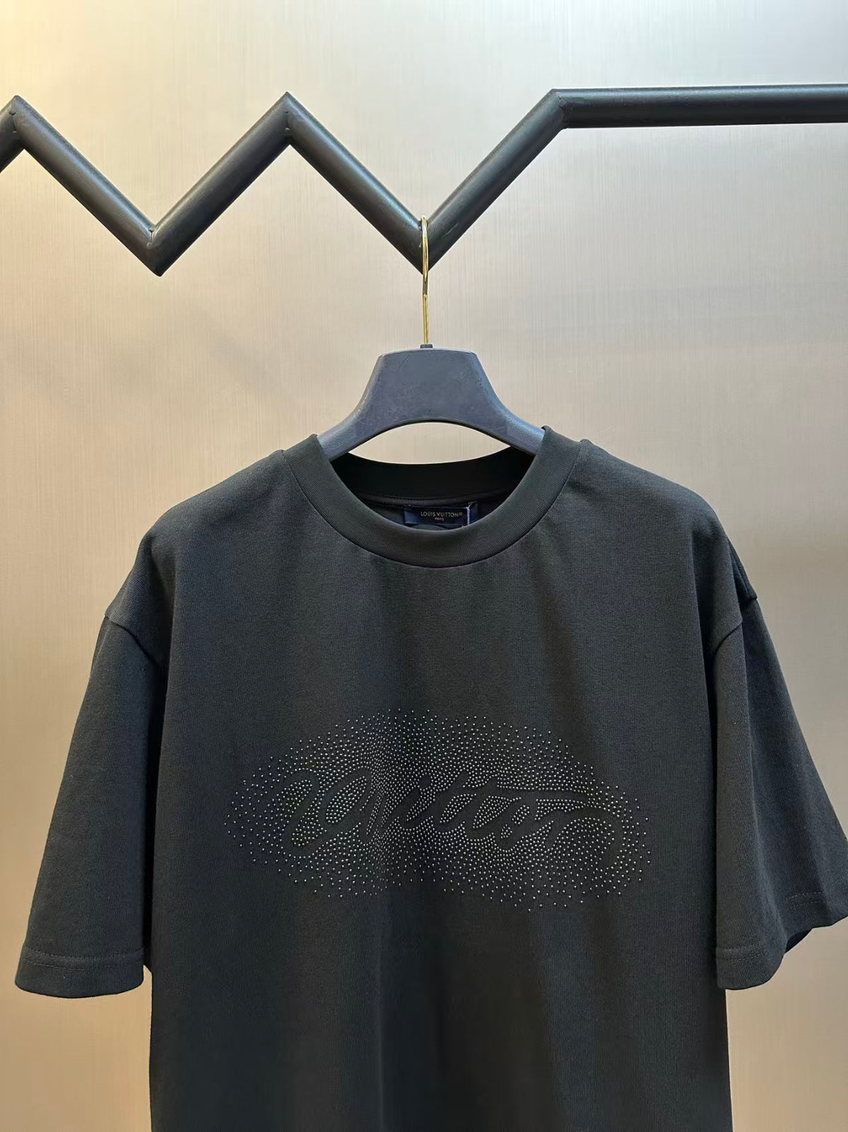 26FW New Steel Ball Embossed Crew Neck Short-Sleeve Tee