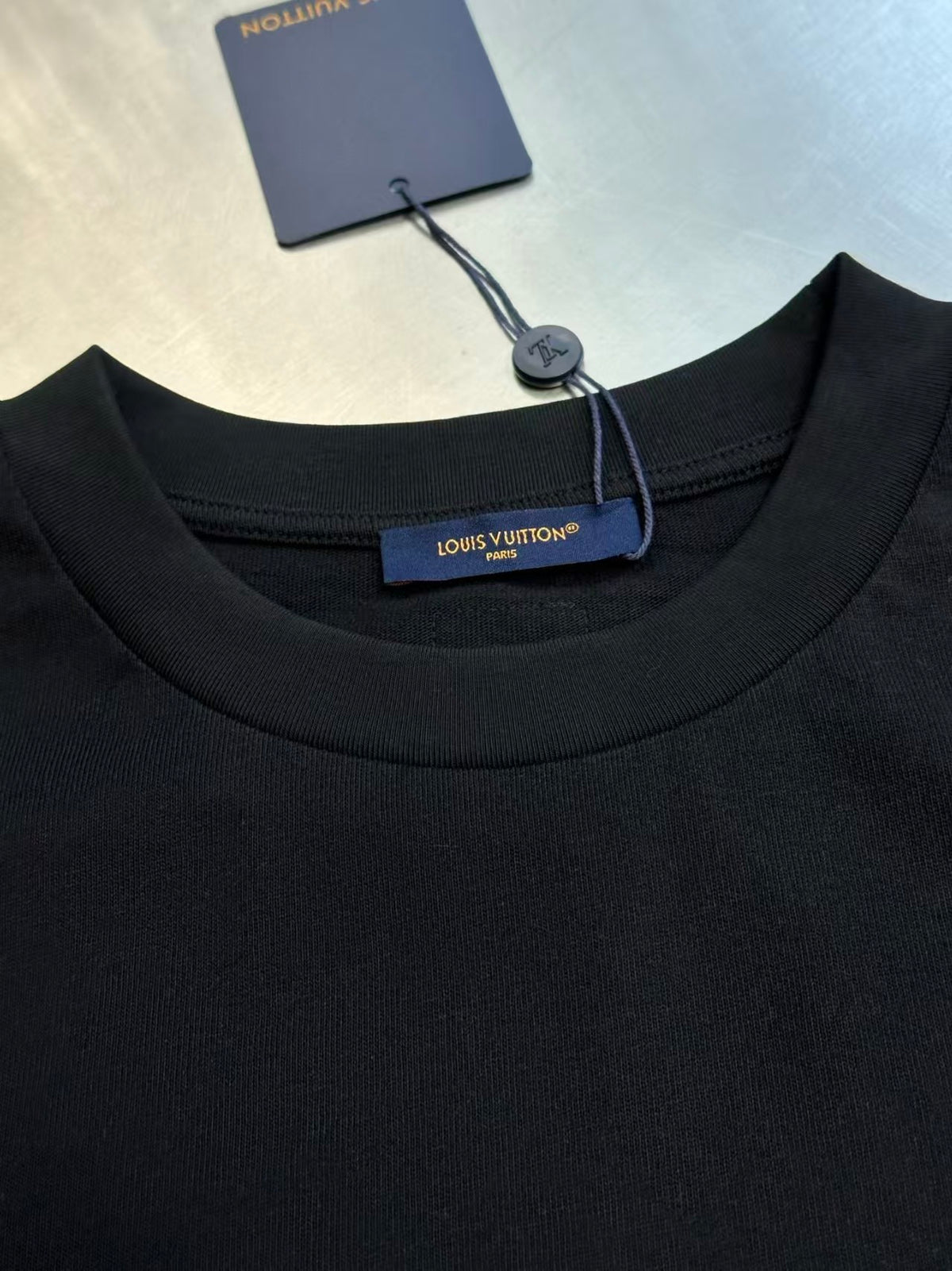 26FW New Steel Ball Embossed Crew Neck Short-Sleeve Tee