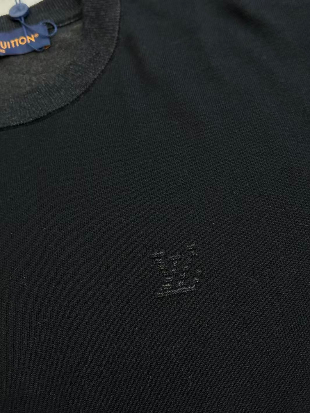 26FW New Embossed Jacquard Knit Short-Sleeve Top
