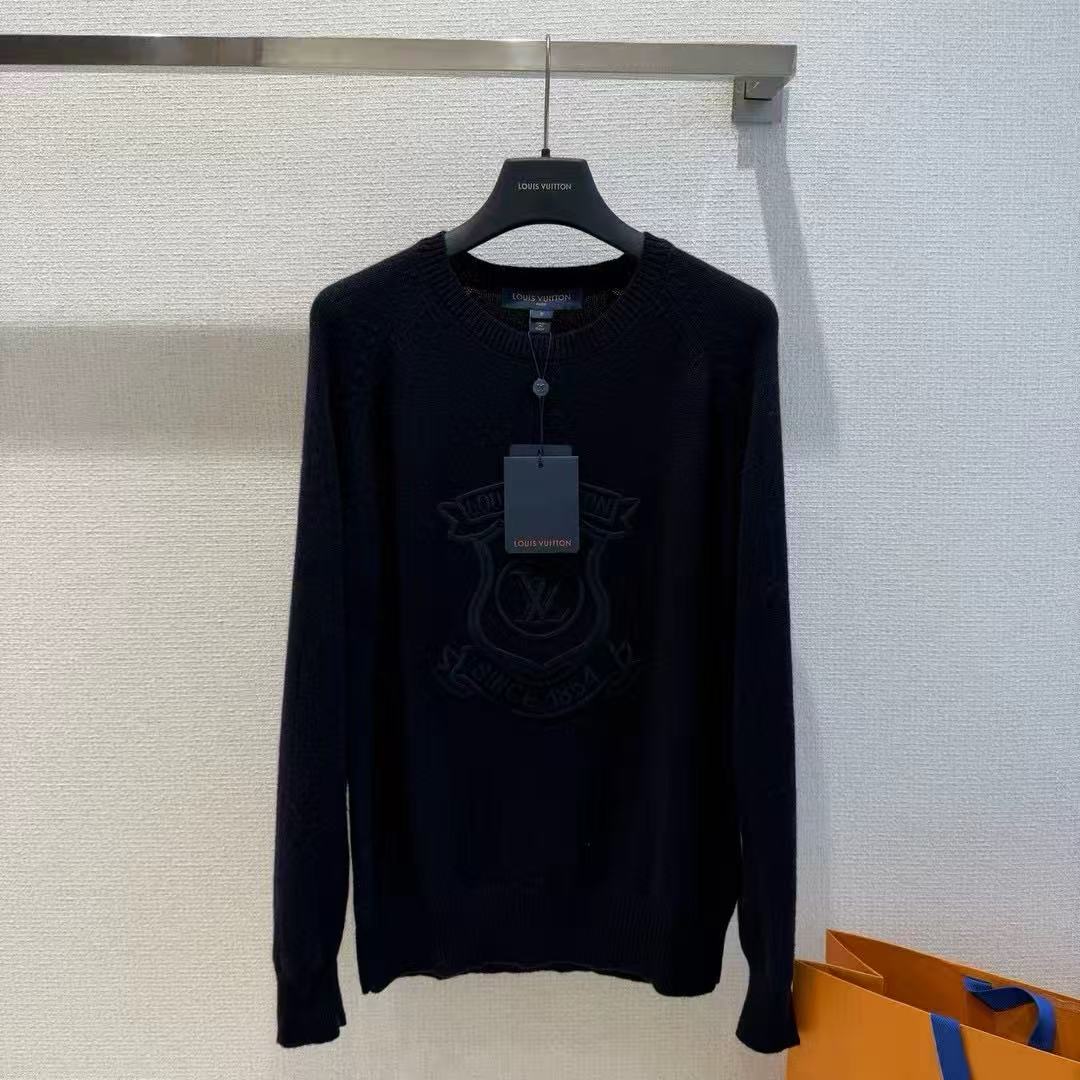 26FW New Letter Logo Embroidered Sweater