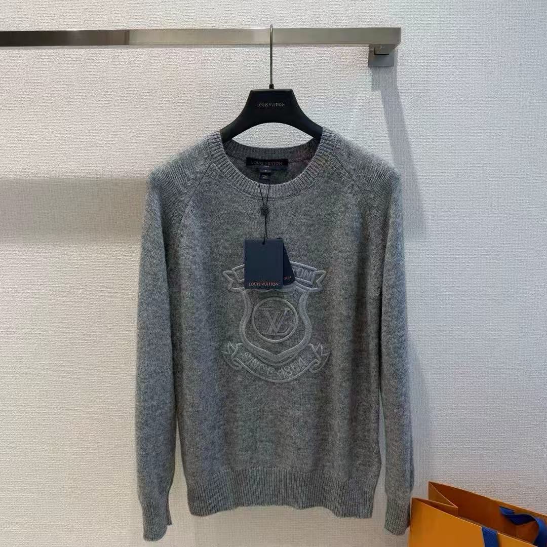 26FW New Letter Logo Embroidered Sweater