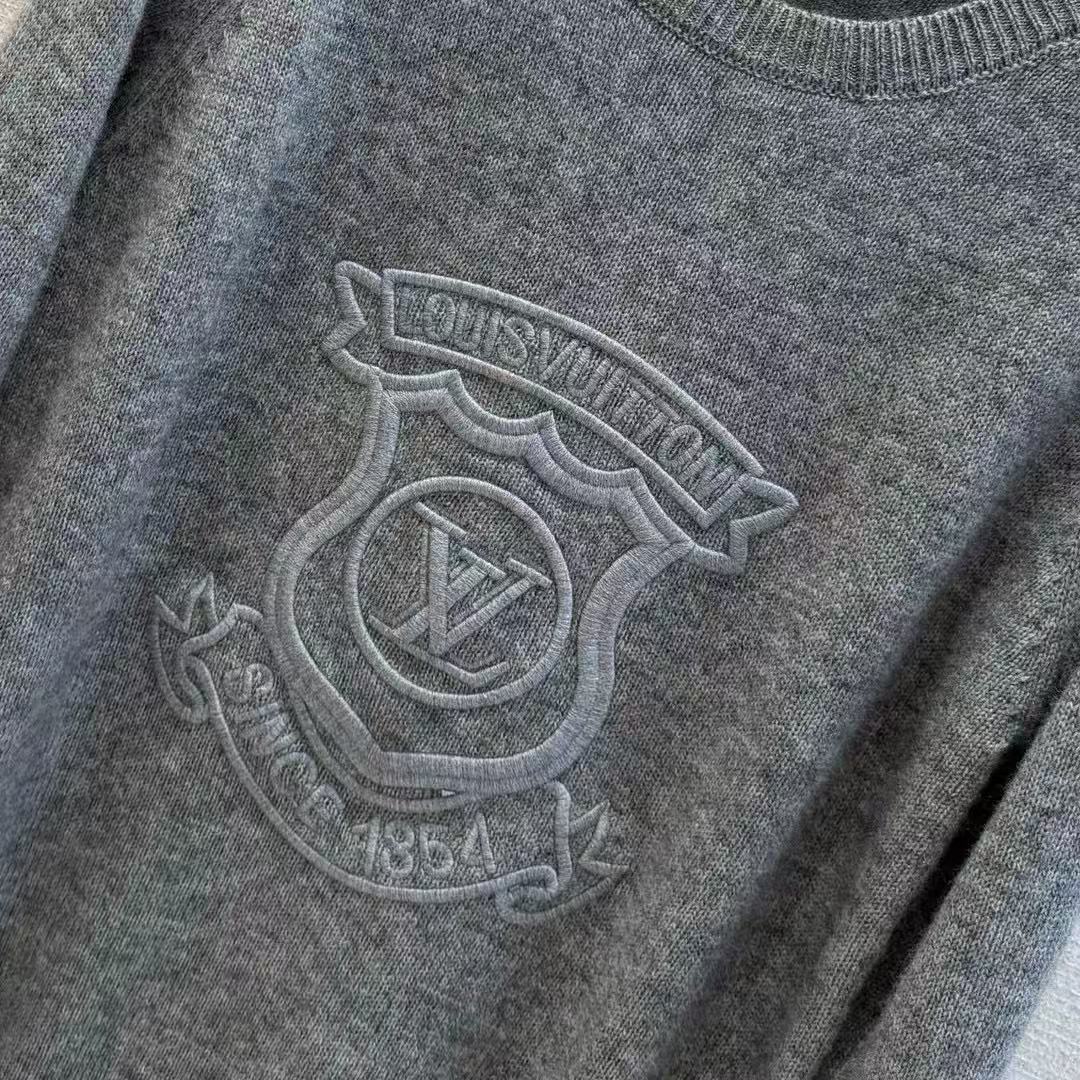 26FW New Letter Logo Embroidered Sweater
