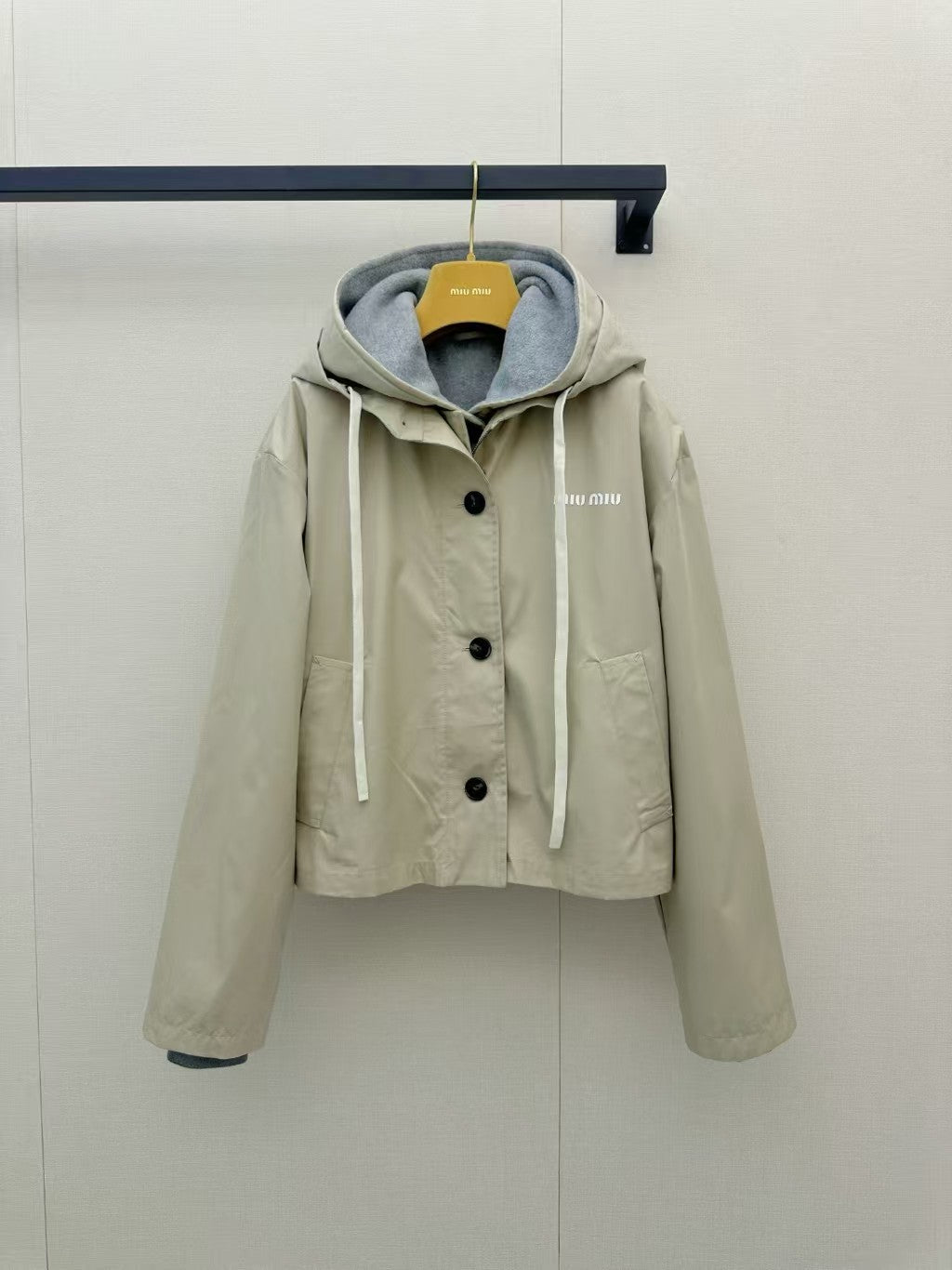26FW New Layered-Look Cropped Jacket