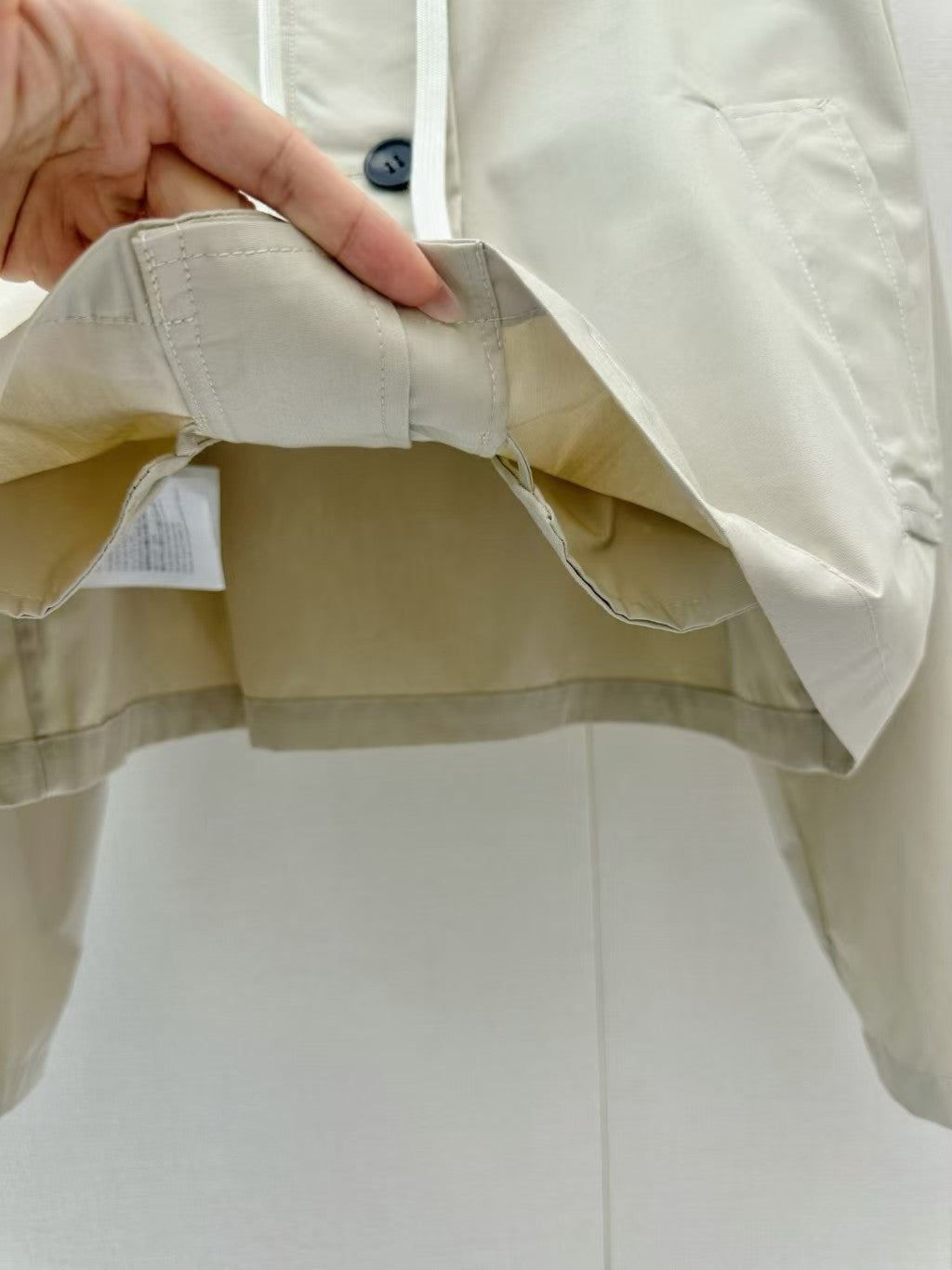 26FW New Layered-Look Cropped Jacket