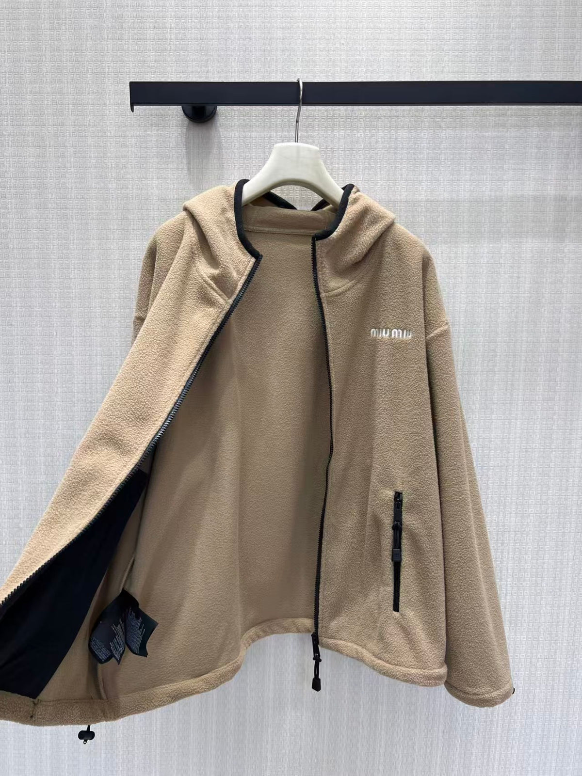 26FW New Fleece Hooded Jacket