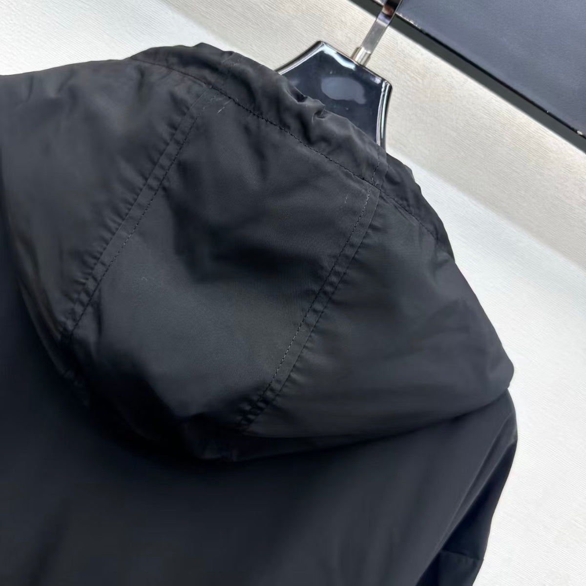 26FW New Hooded Windbreaker with Cinched Waist