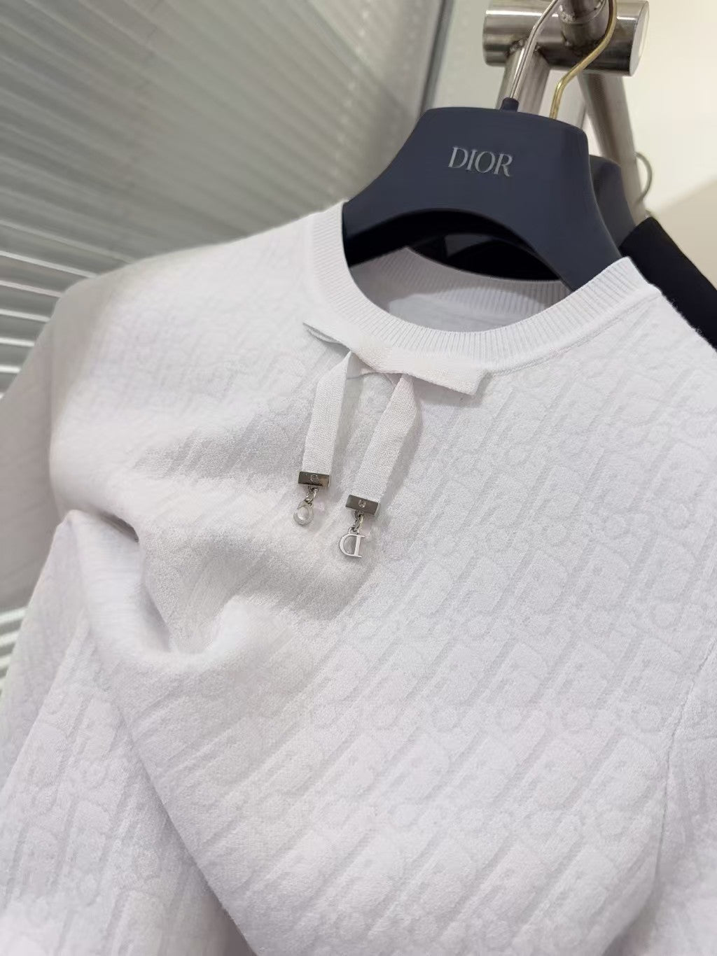 26FW New All-Over Monogram Jacquard T-Shirt