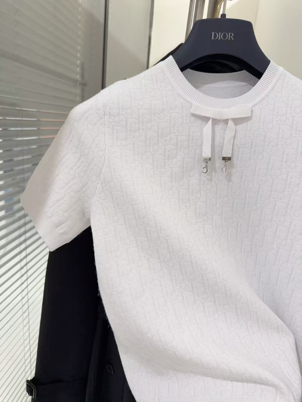 26FW New All-Over Monogram Jacquard T-Shirt
