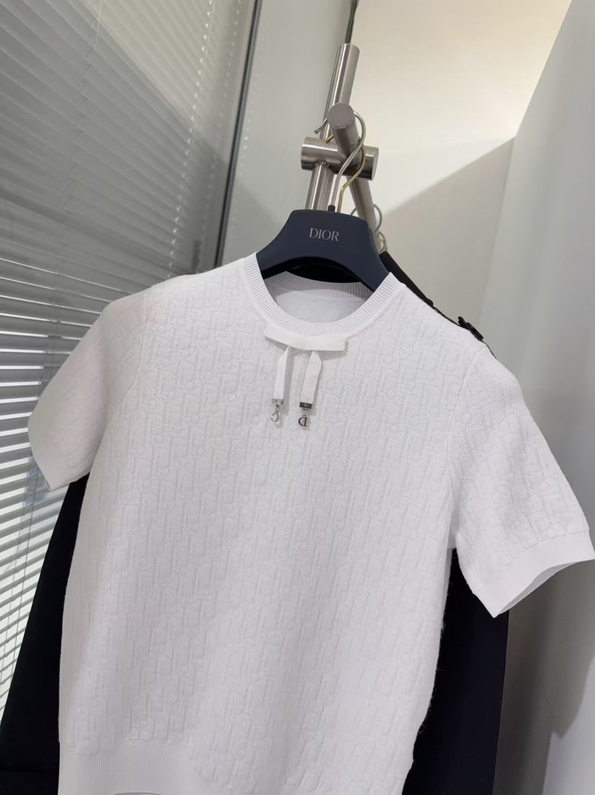 26FW New All-Over Monogram Jacquard T-Shirt