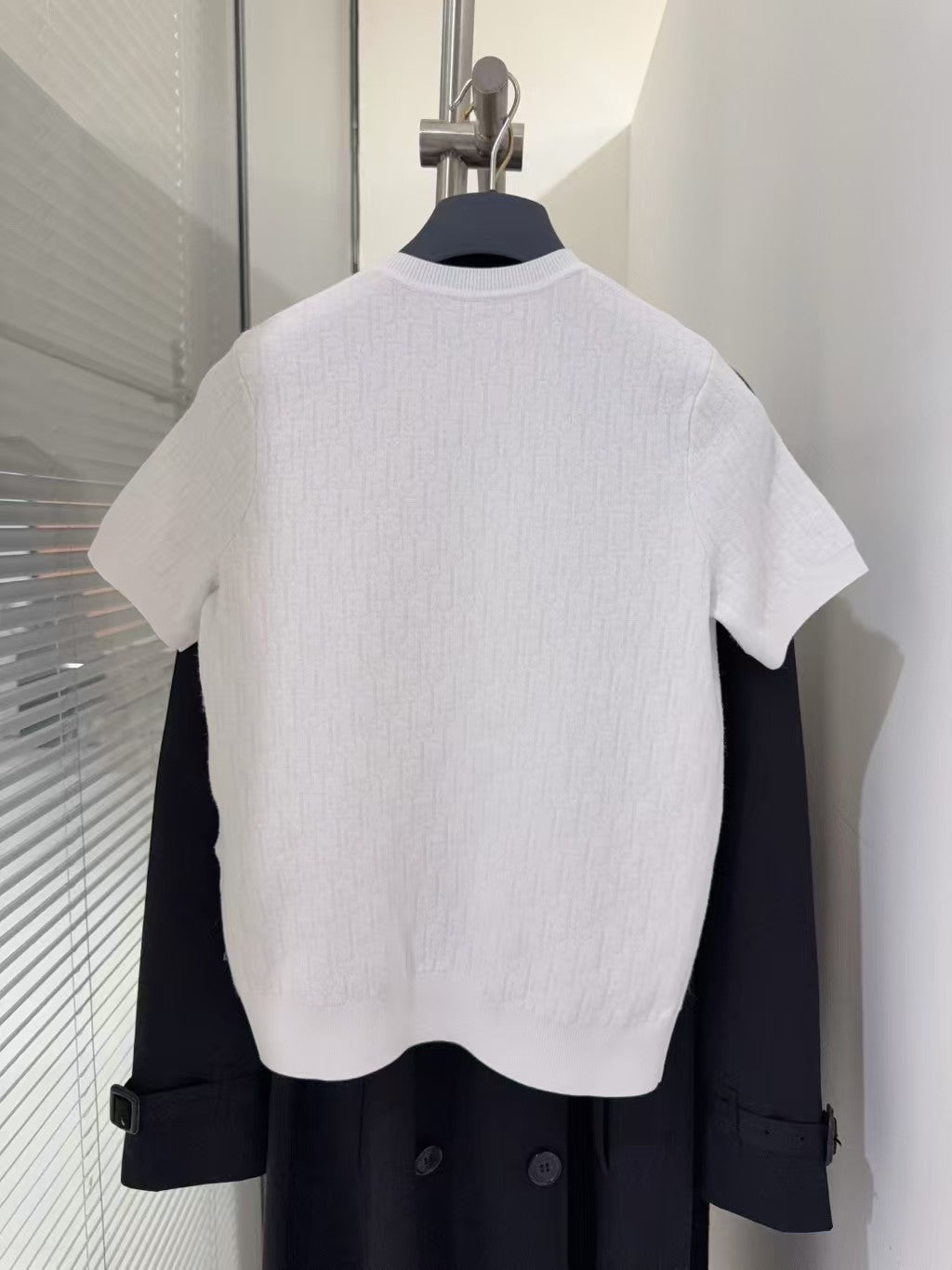 26FW New All-Over Monogram Jacquard T-Shirt