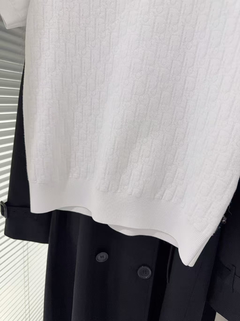 26FW New All-Over Monogram Jacquard T-Shirt
