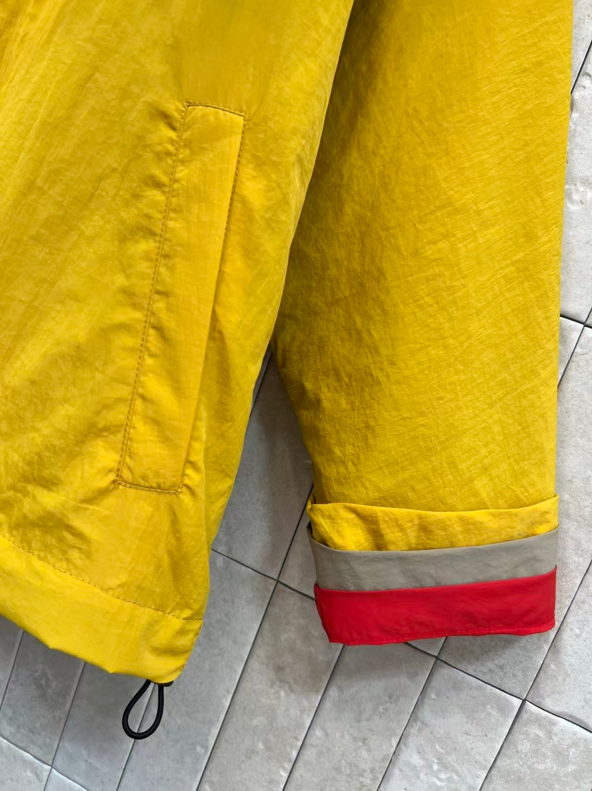 26FW New Color-Block Hooded Jacket
