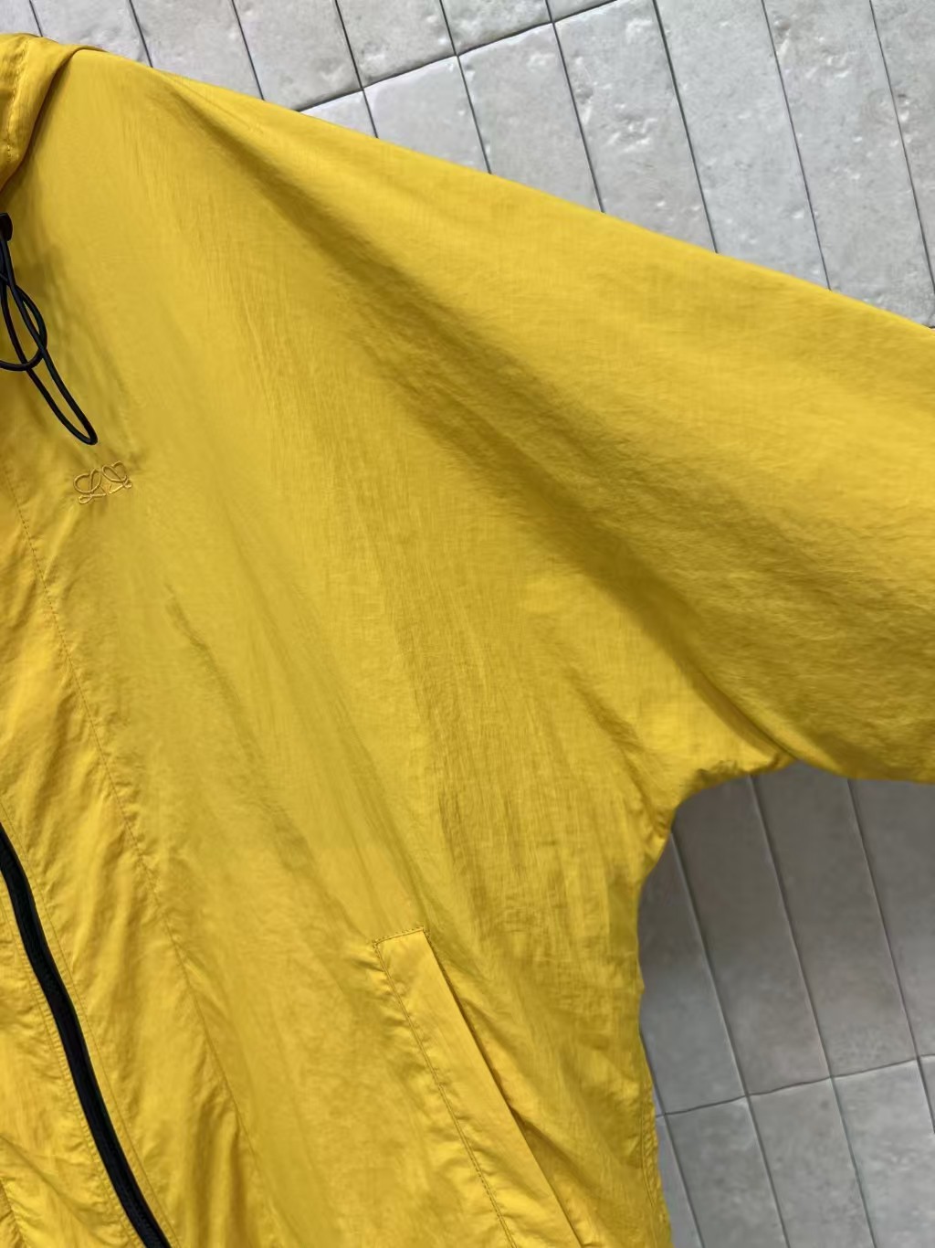 26FW New Color-Block Hooded Jacket