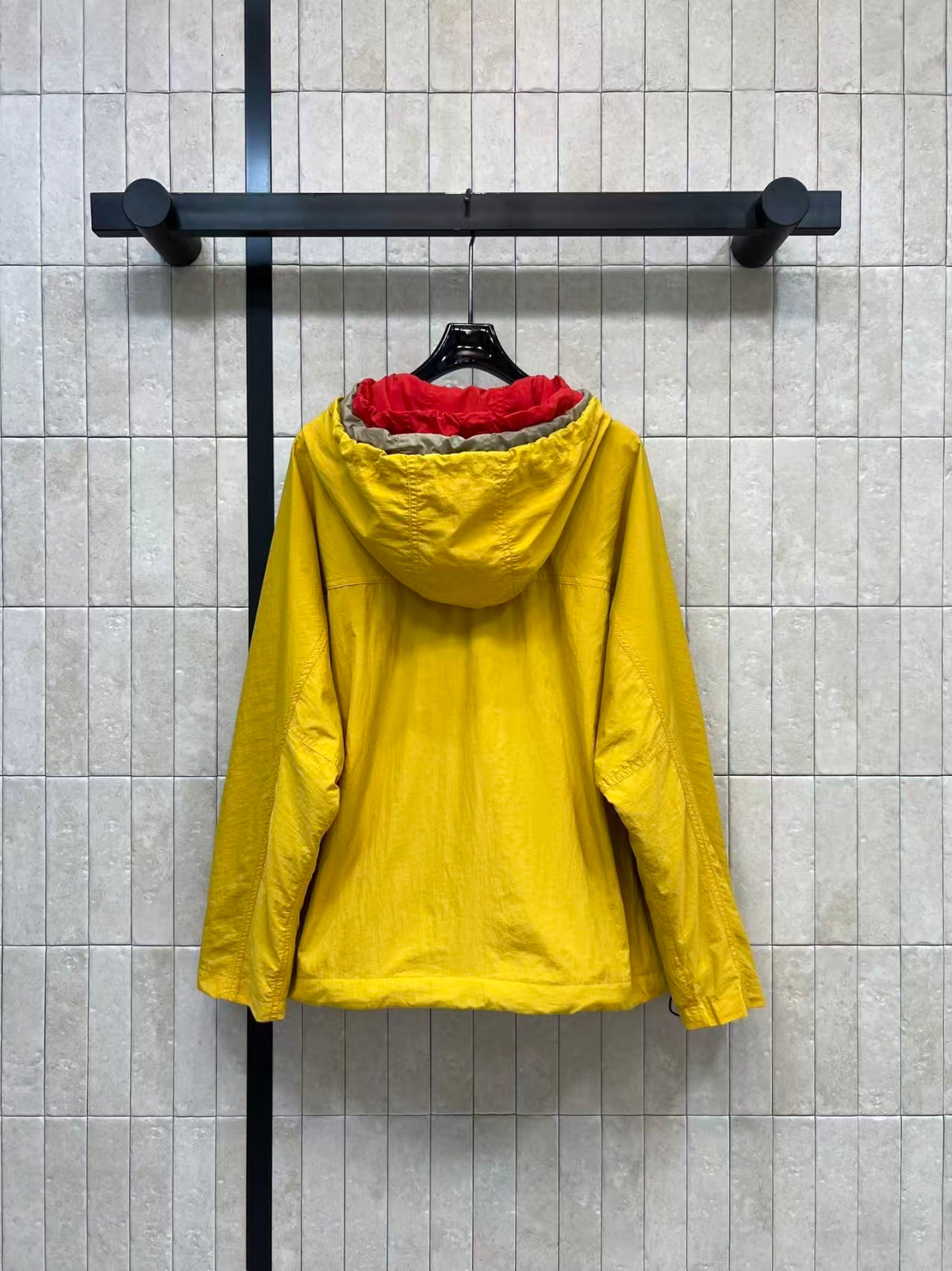 26FW New Color-Block Hooded Jacket