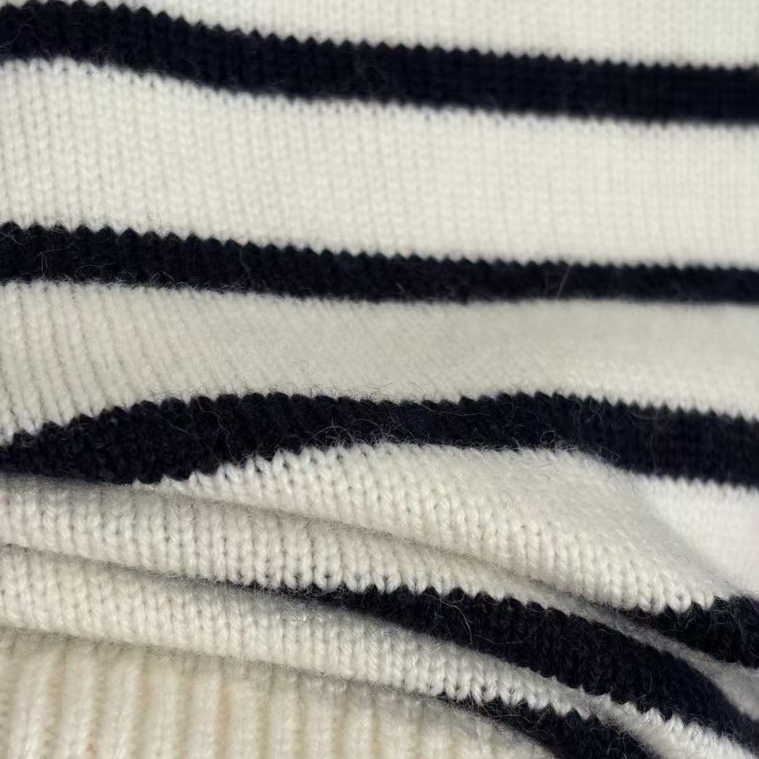 26FW New Striped Wool Knit Sweater