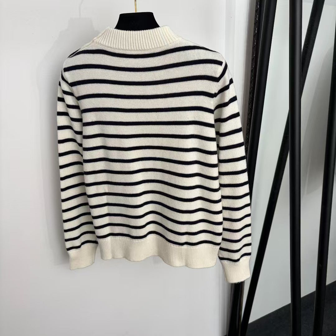 26FW New Striped Wool Knit Sweater