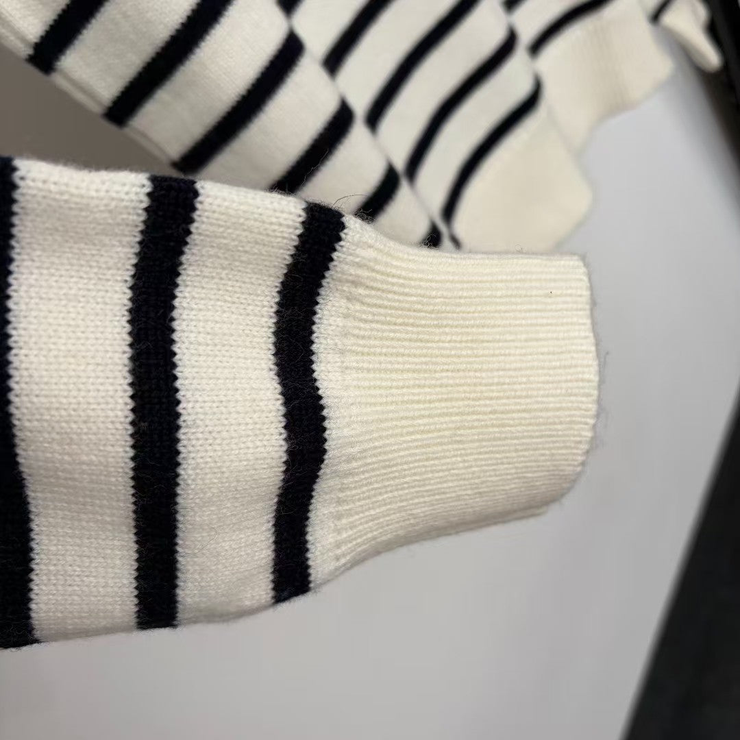 26FW New Striped Wool Knit Sweater