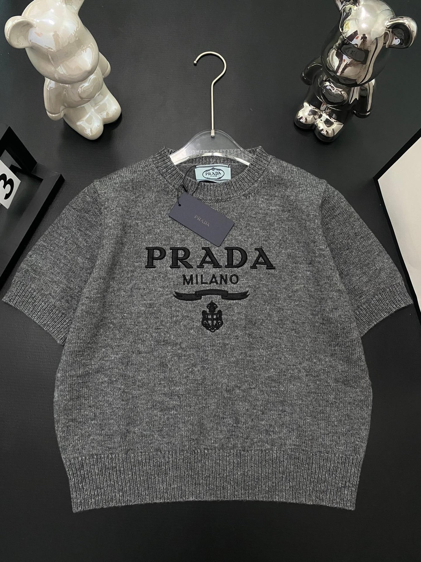 🔥🔥🔥New letter knitted short sleeves