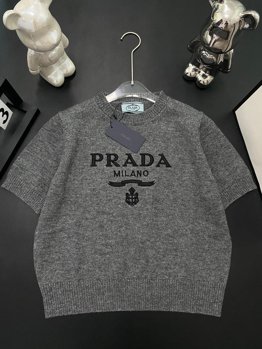 🔥🔥🔥New letter knitted short sleeves