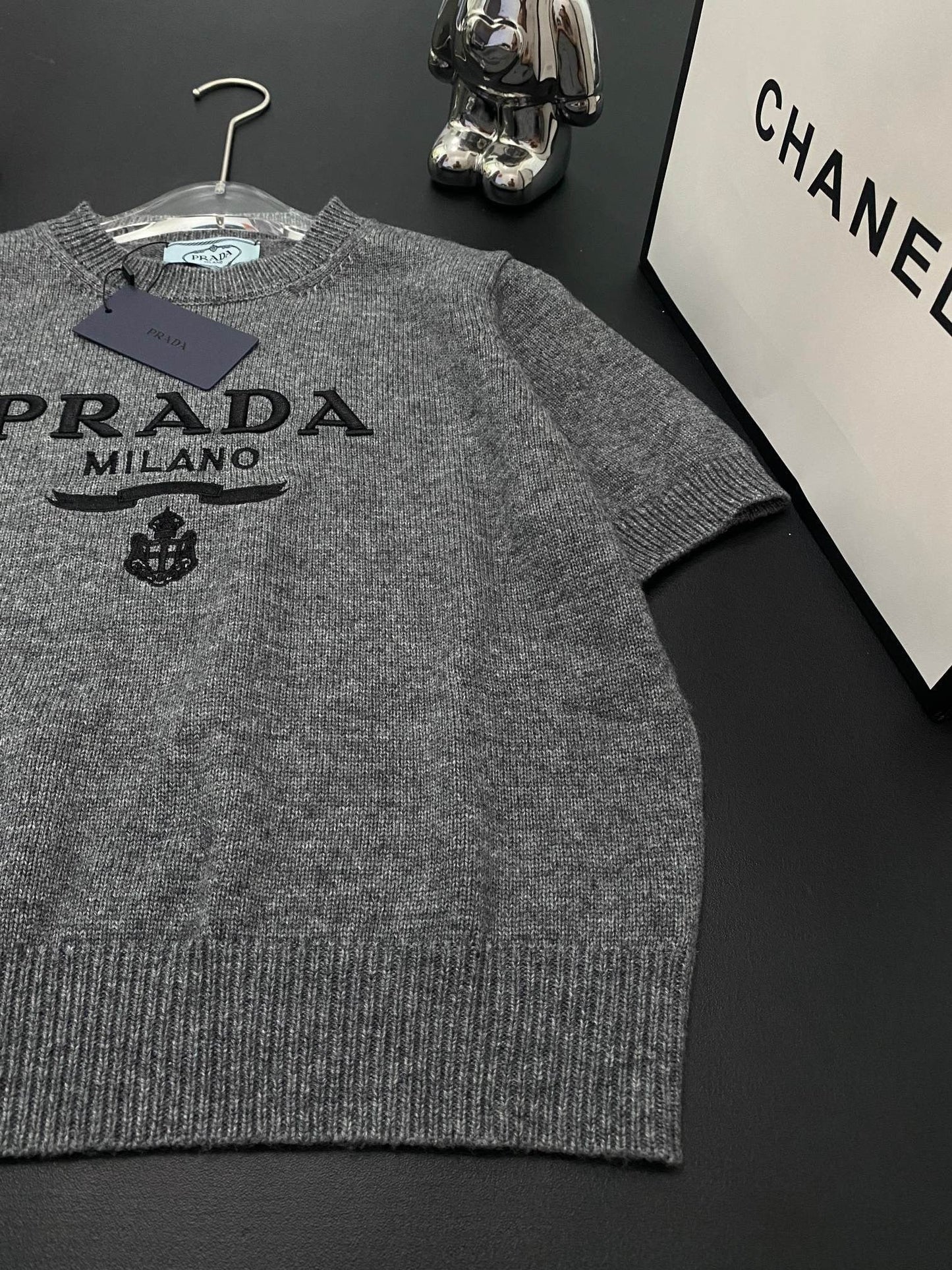 🔥🔥🔥New letter knitted short sleeves