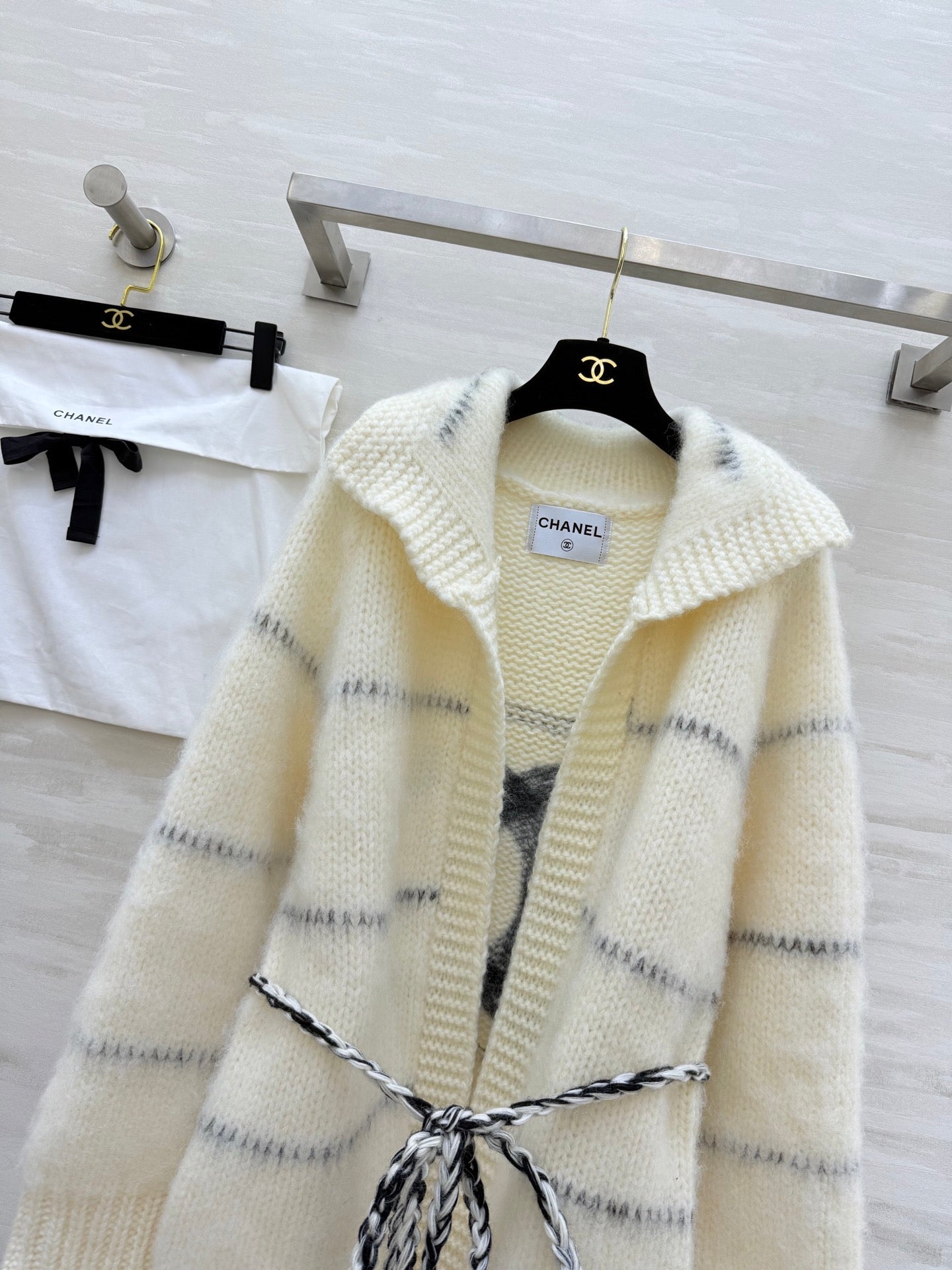 Mohair plush coat