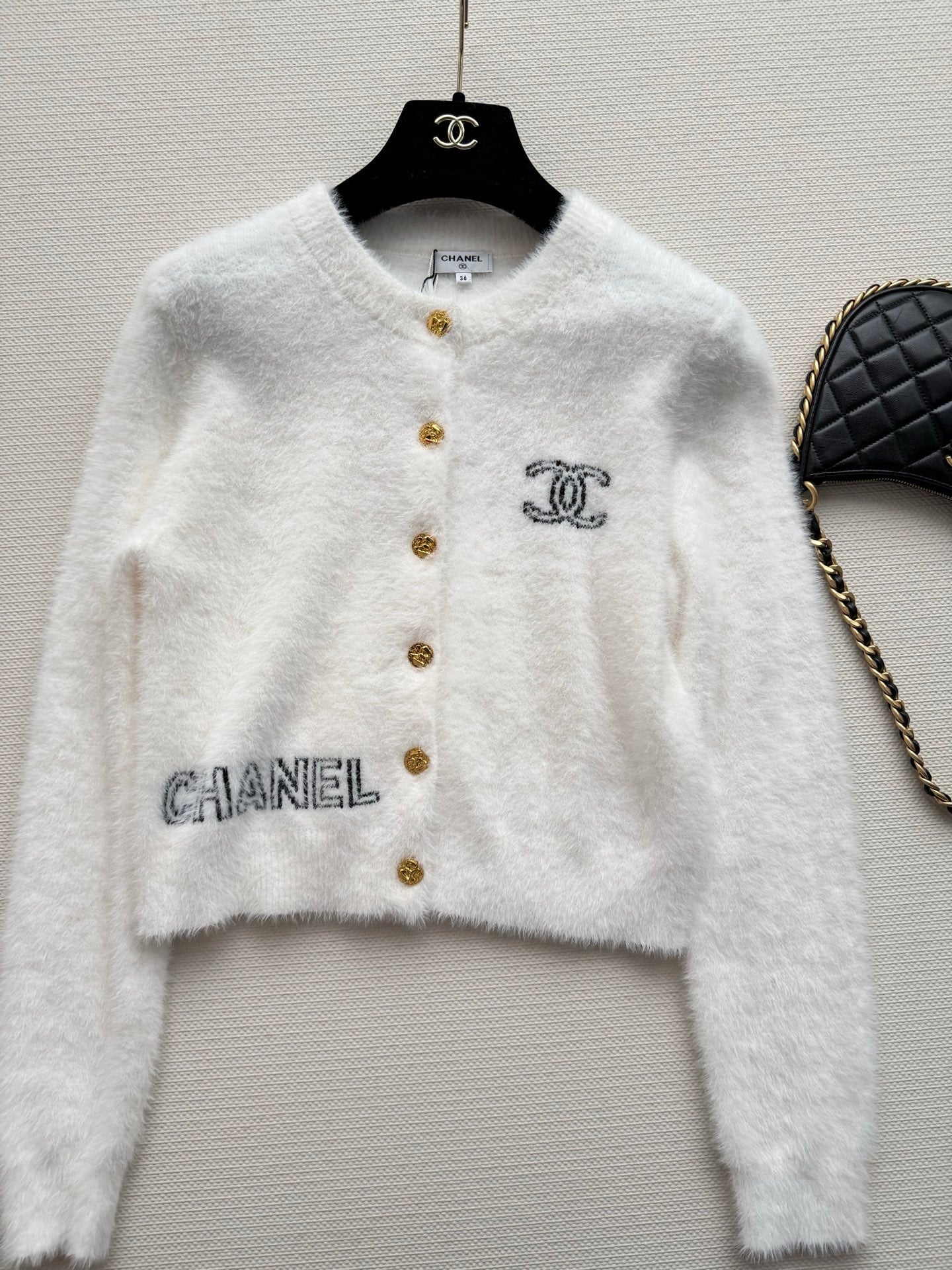FW new plush cardigan