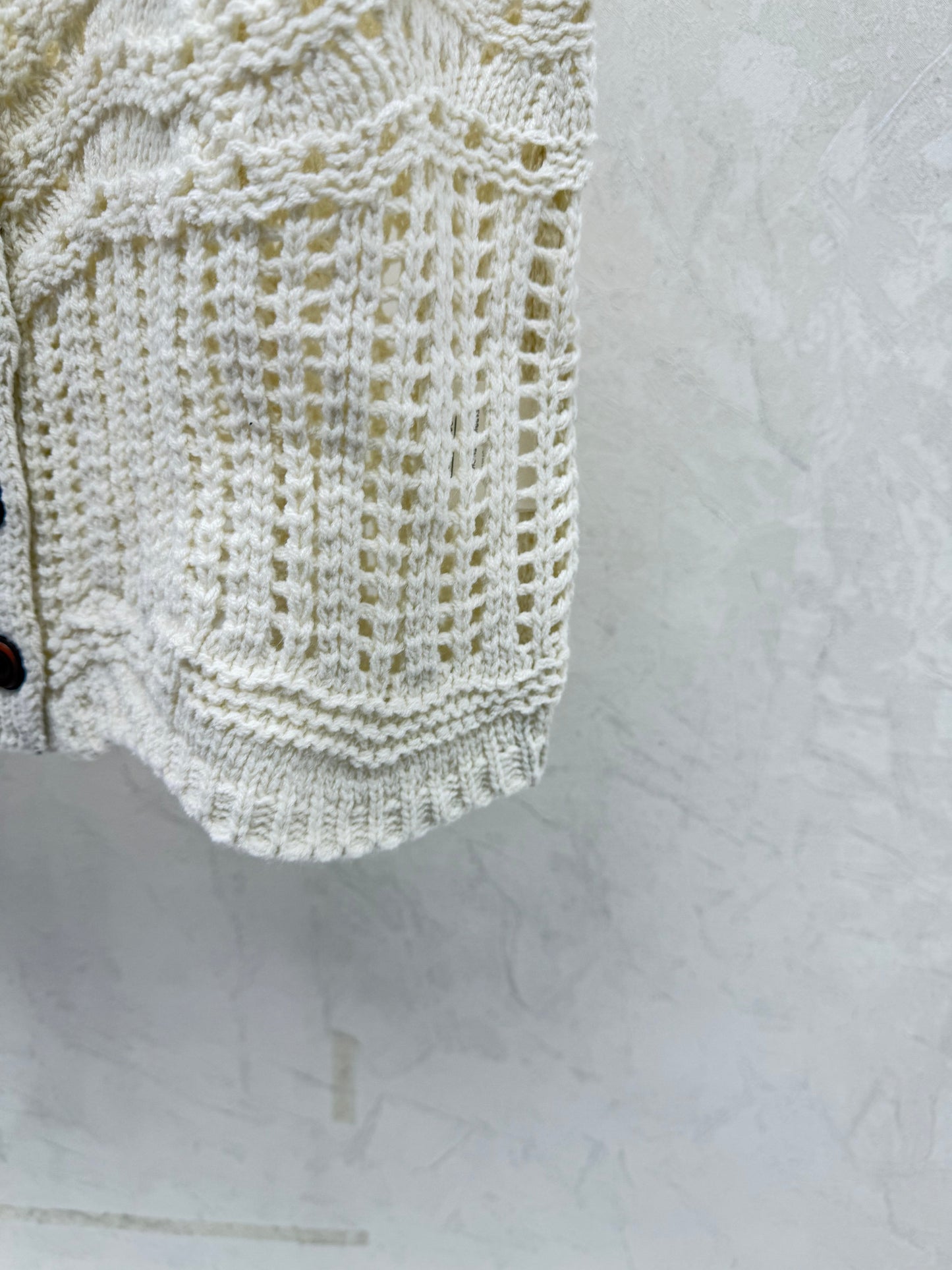 New openwork knit camisole