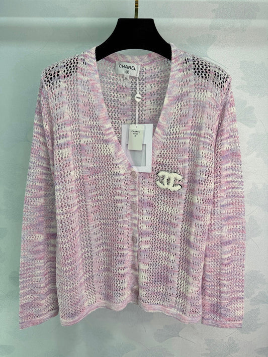 26 New Design Openwork Knit Cardigan