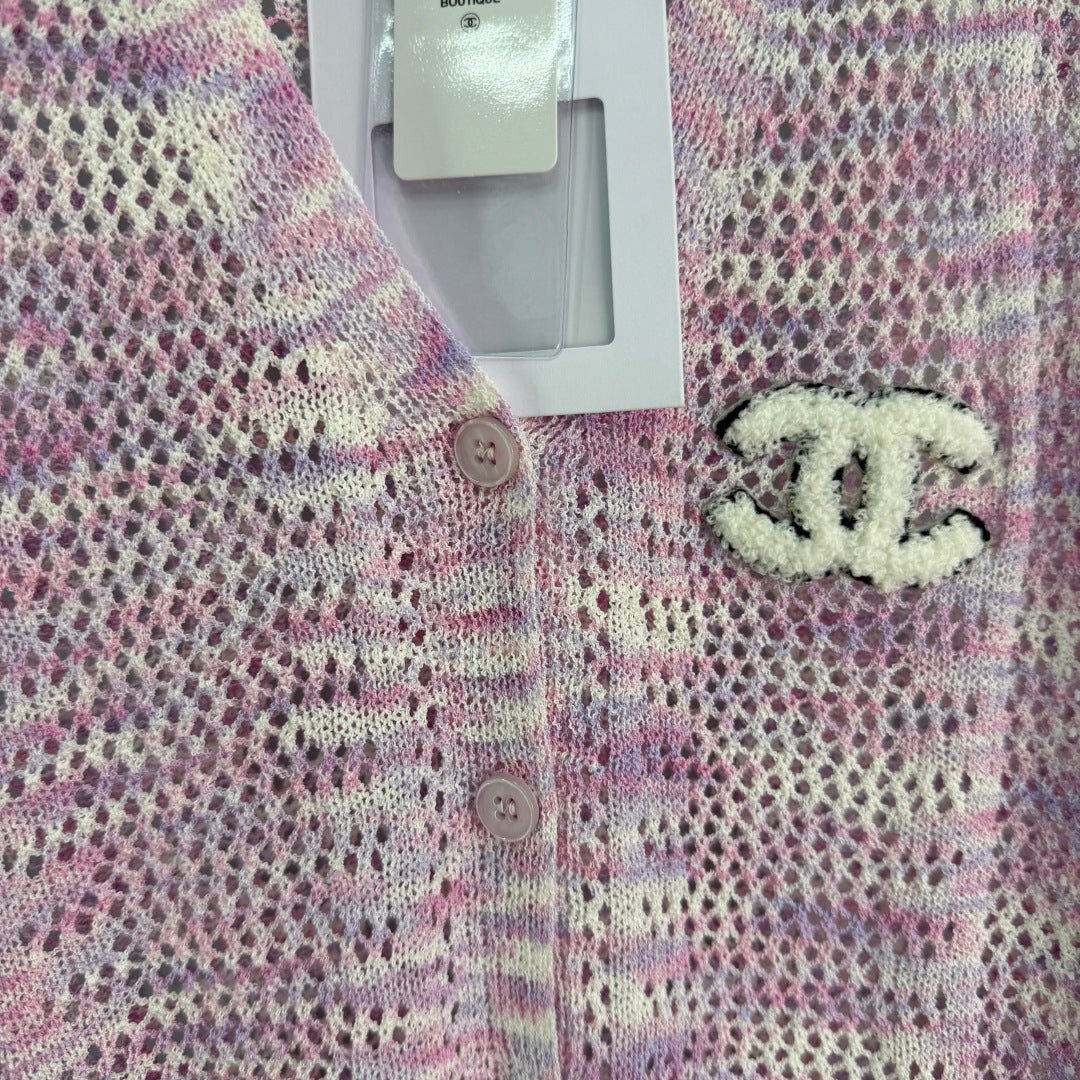26 New Design Openwork Knit Cardigan