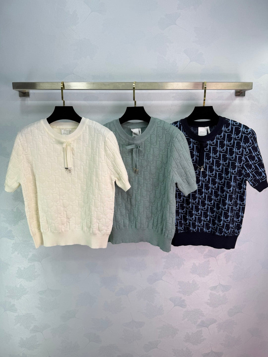 2026 New Knitted Short-Sleeved Top