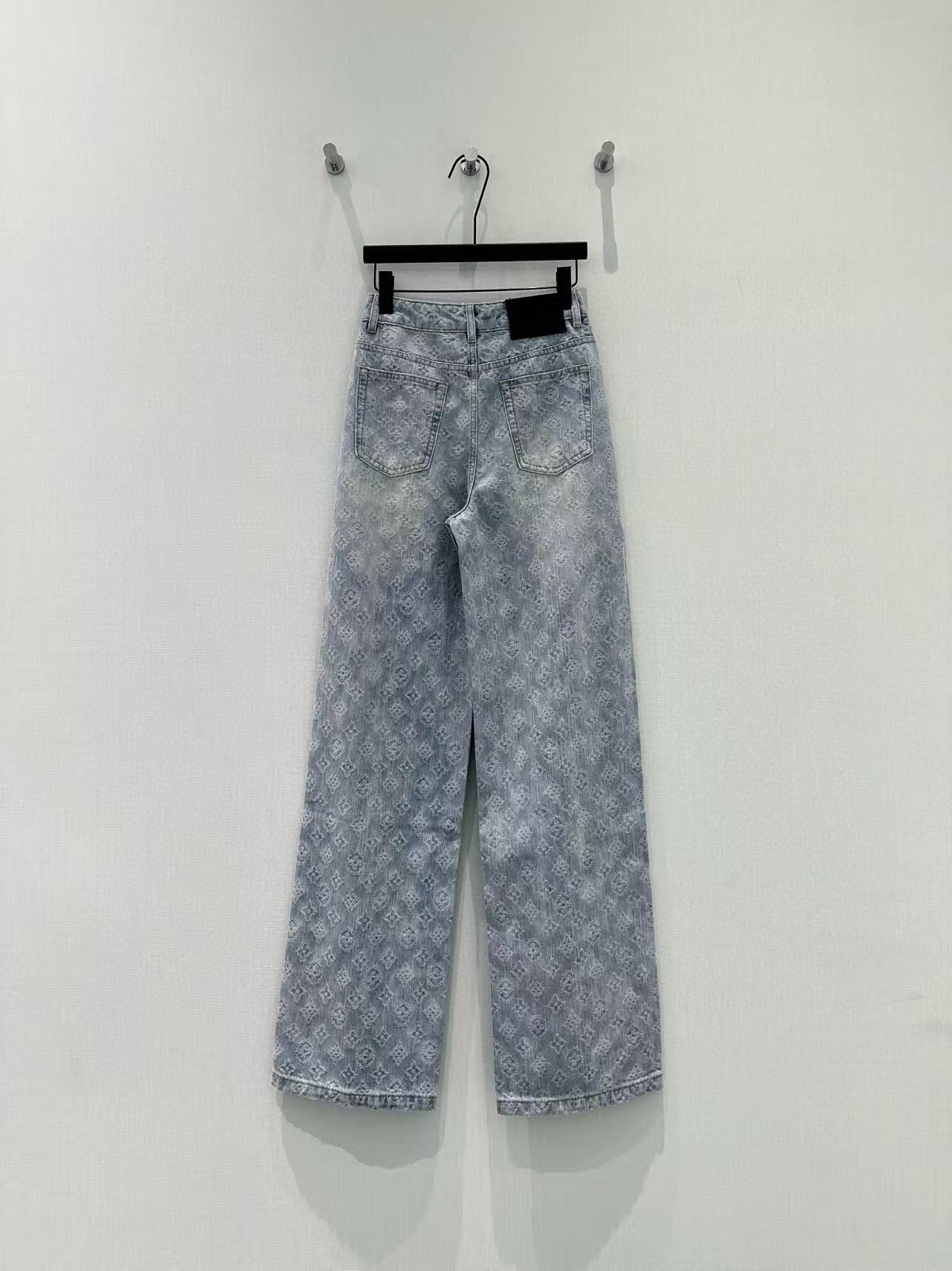 2026 New Jacquard Denim Jeans