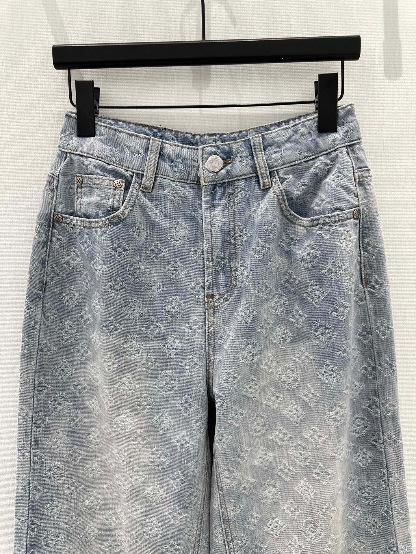 2026 New Jacquard Denim Jeans