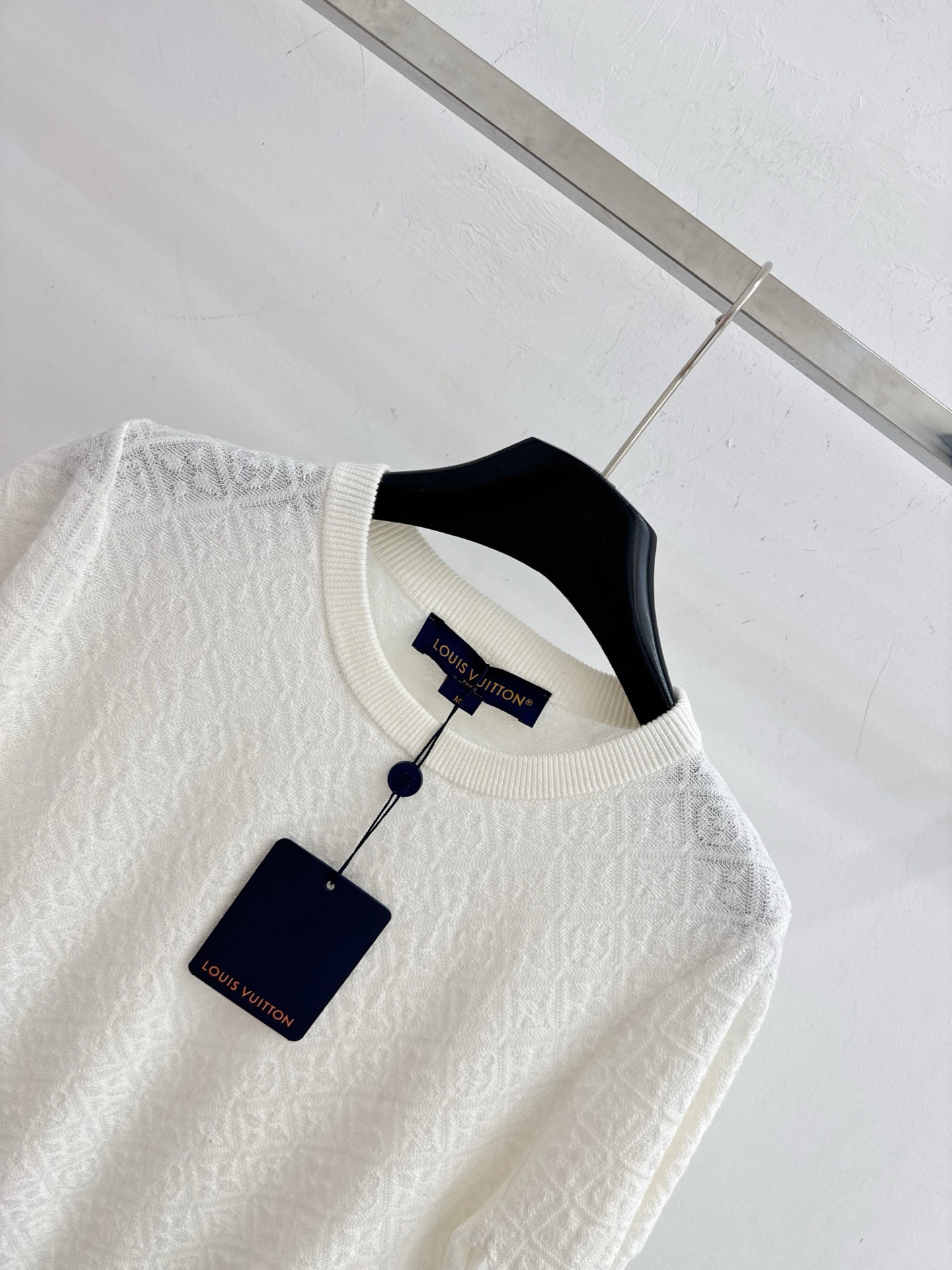 26SS Simple Diamond Jacquard T-shirt