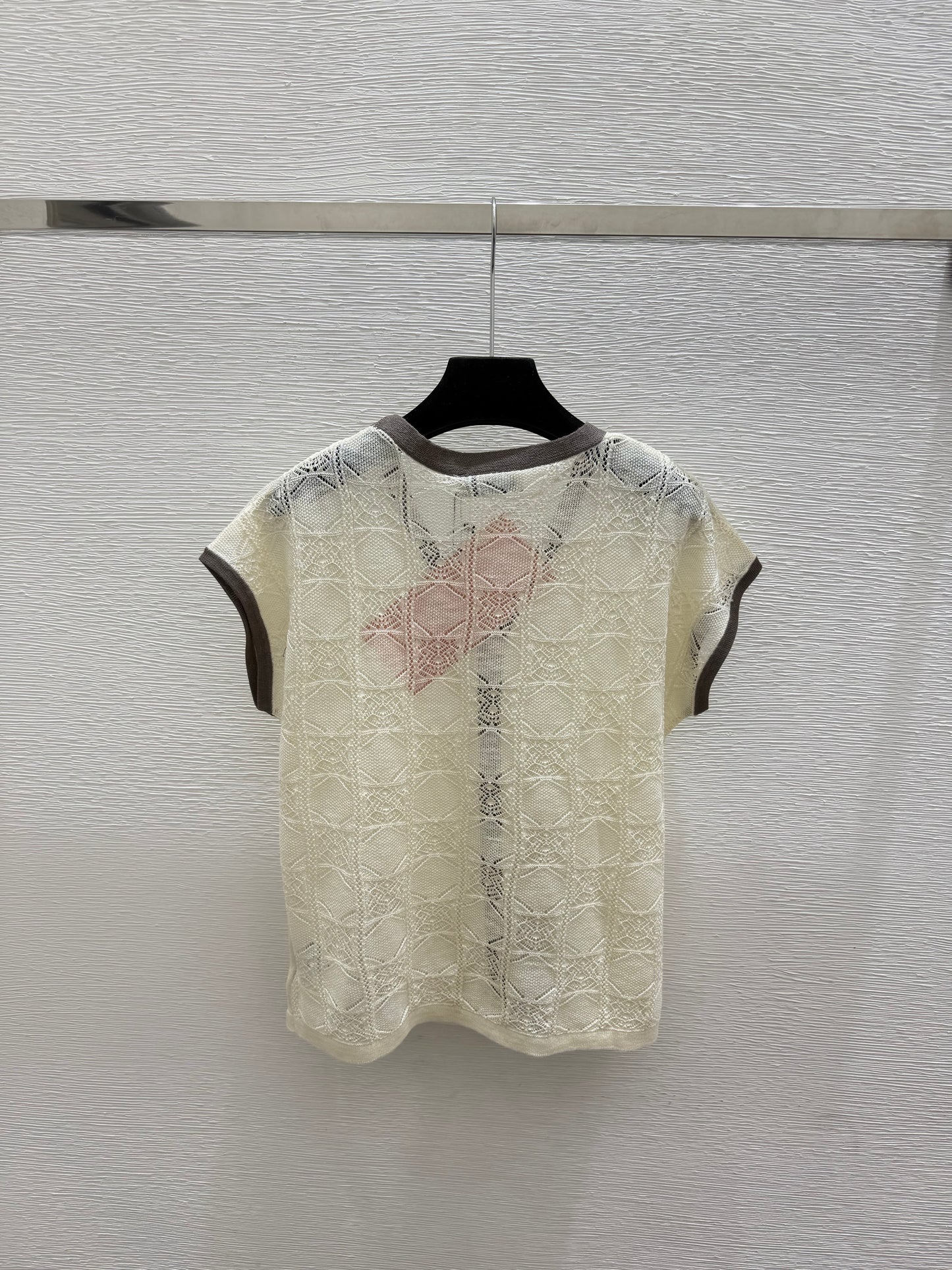 26 New Color-Block Short-Sleeve Cardigan