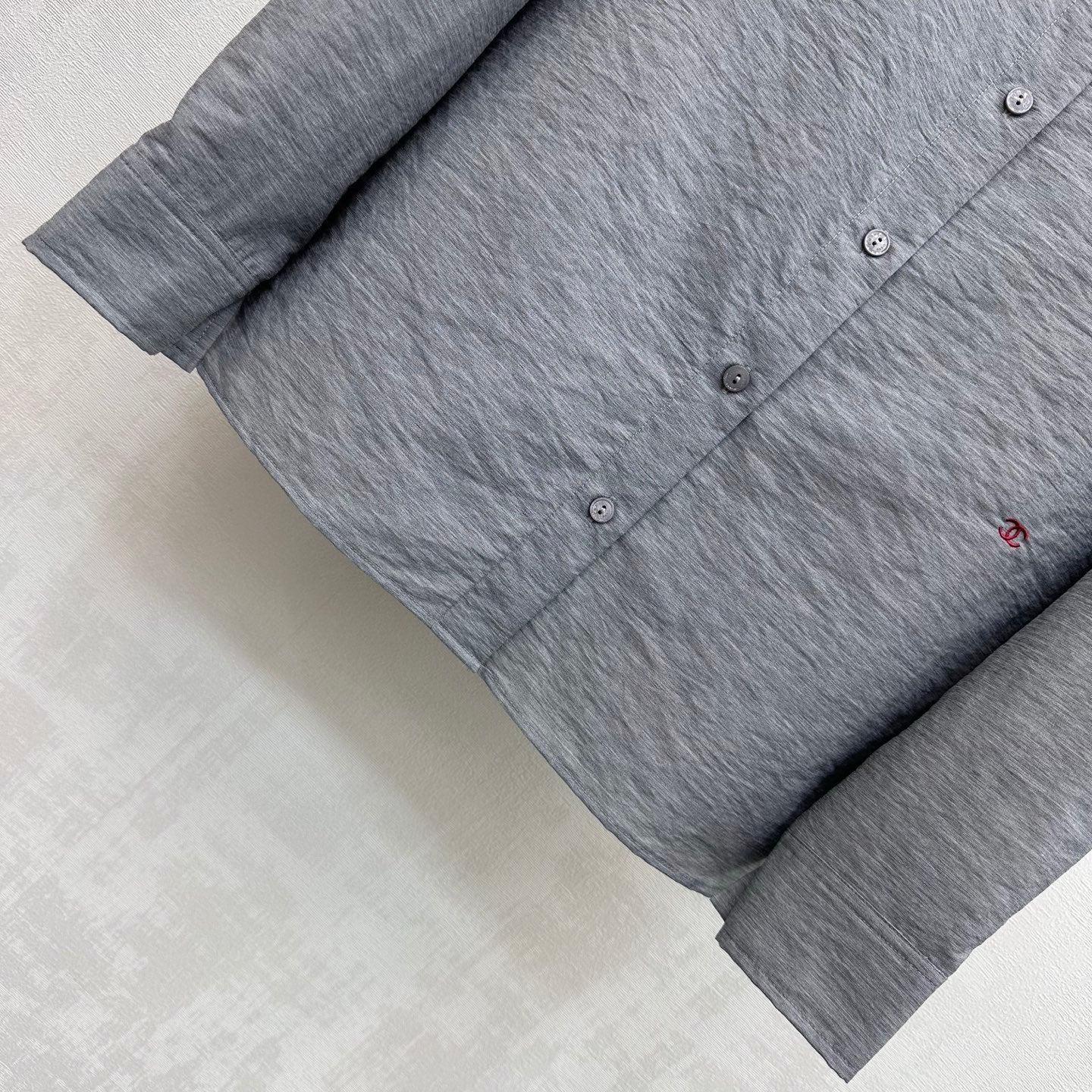 26 New Embroidered Long Shirt with Collar