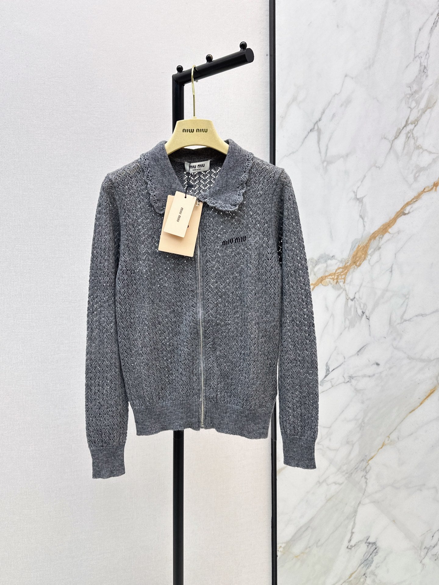 26 New Peter Pan collar knit sweater