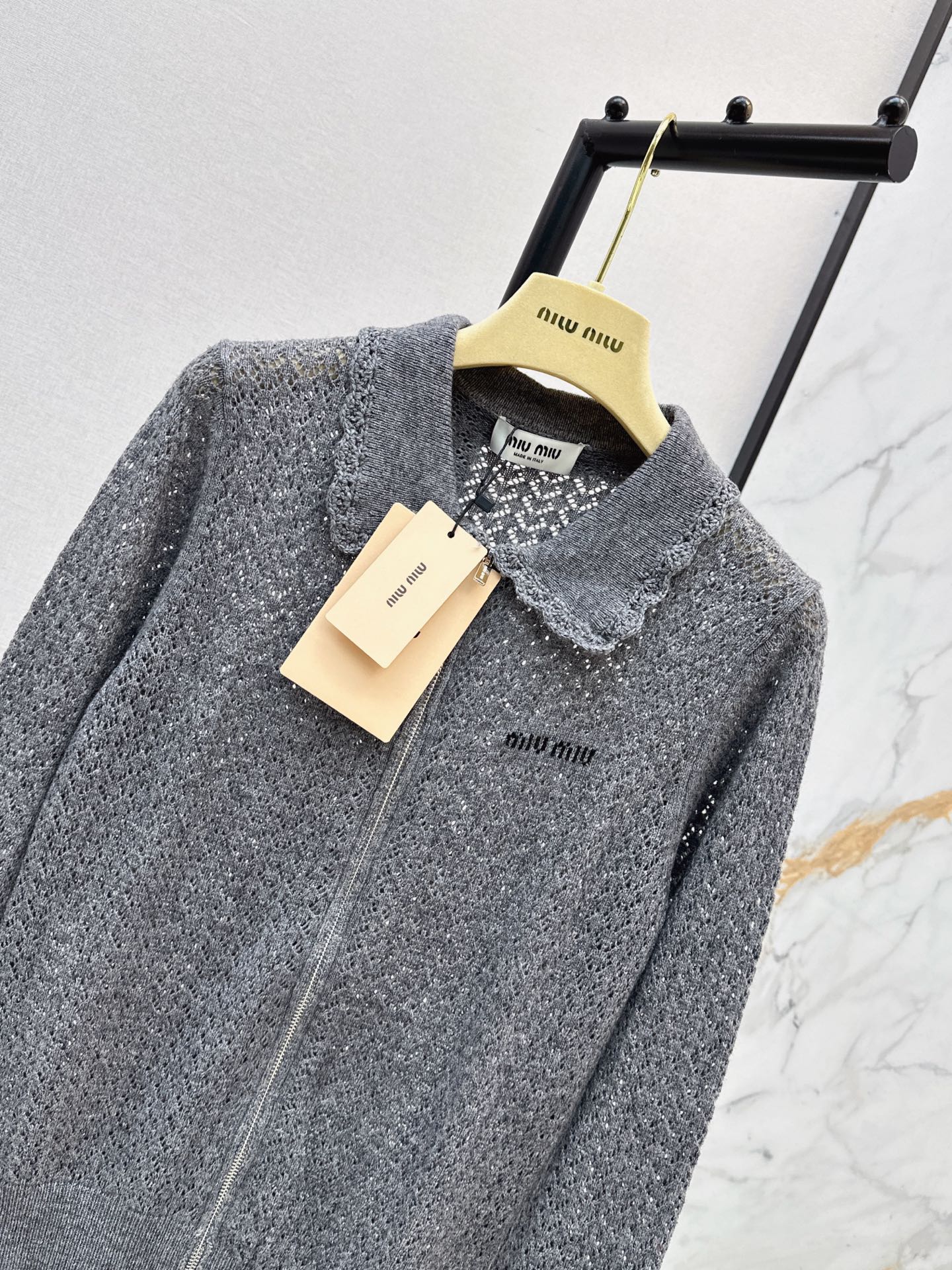 26 New Peter Pan collar knit sweater