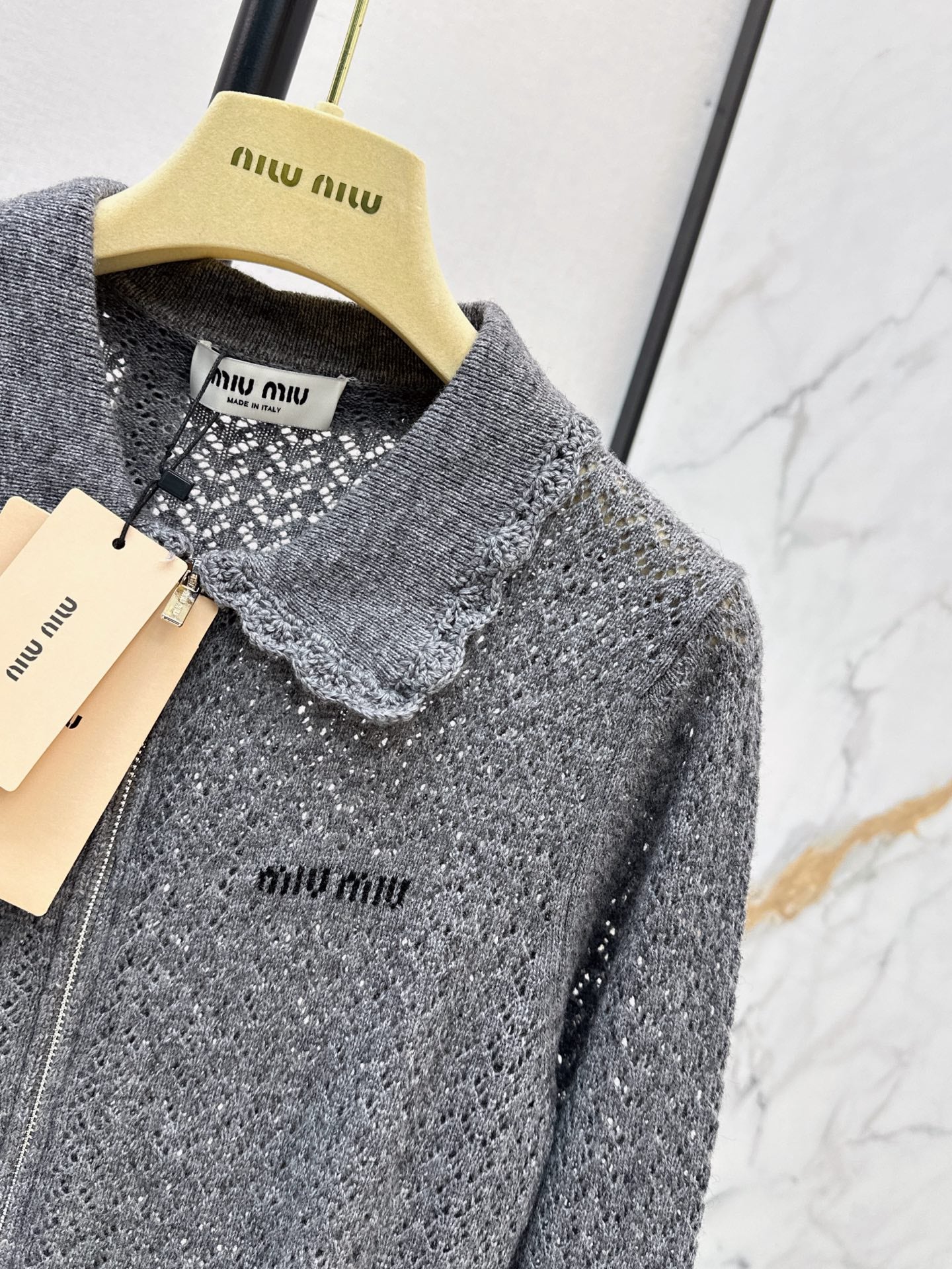 26 New Peter Pan collar knit sweater