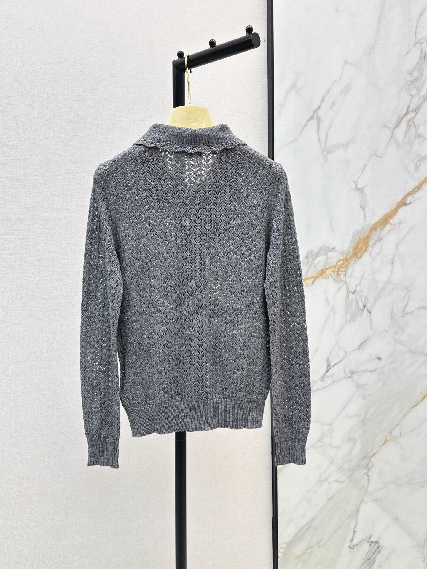 26 New Peter Pan collar knit sweater