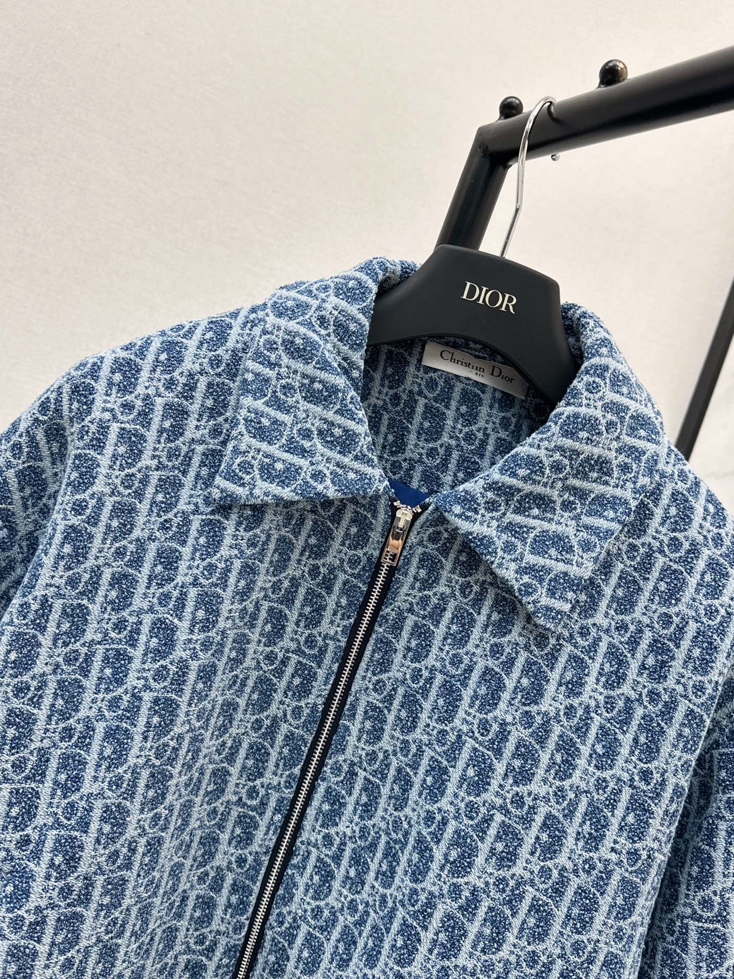 26 New Blue Tweed Monogram Jacket Set