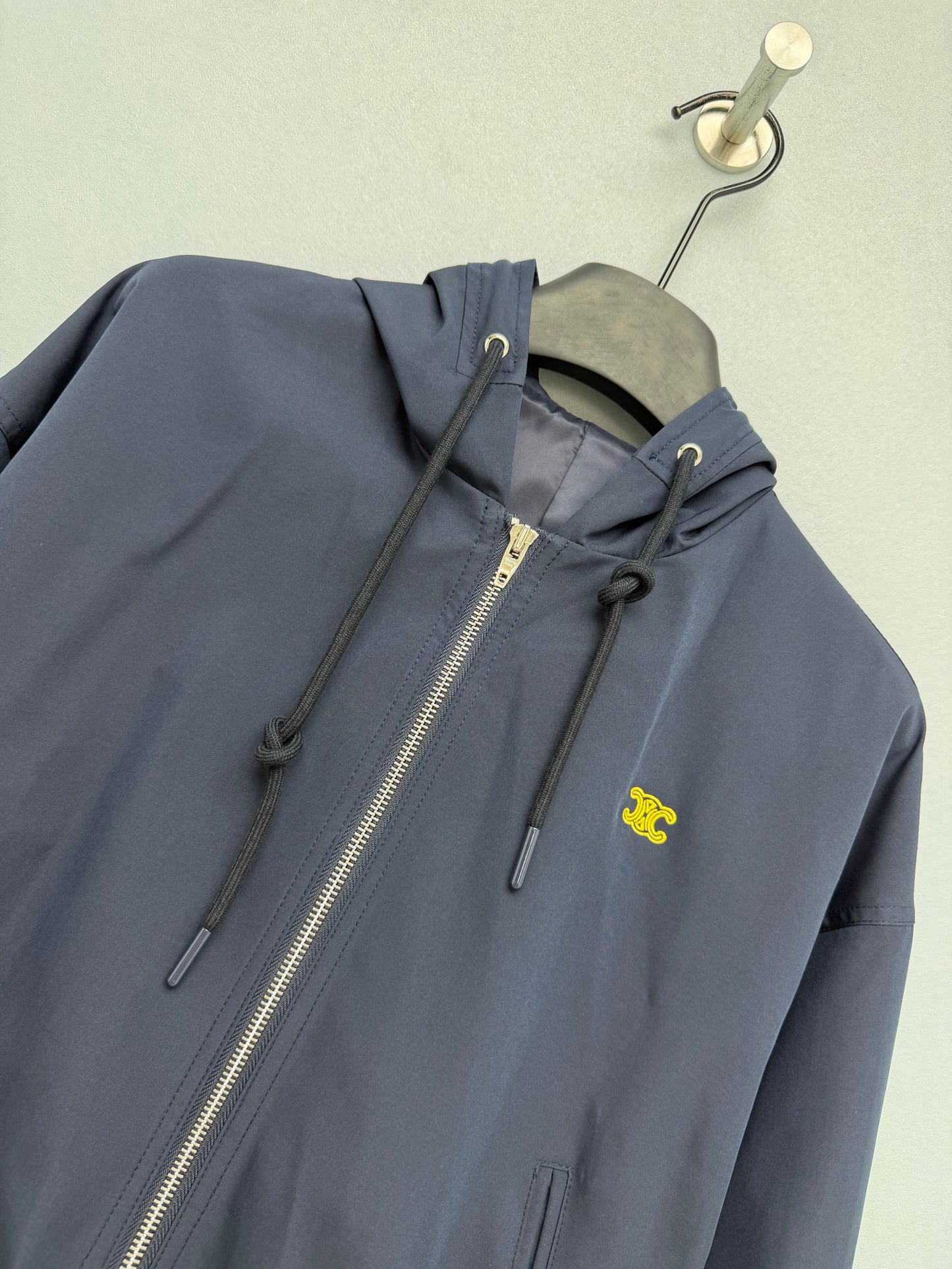 26 New Embroidered Hooded Zip-Up Jacket