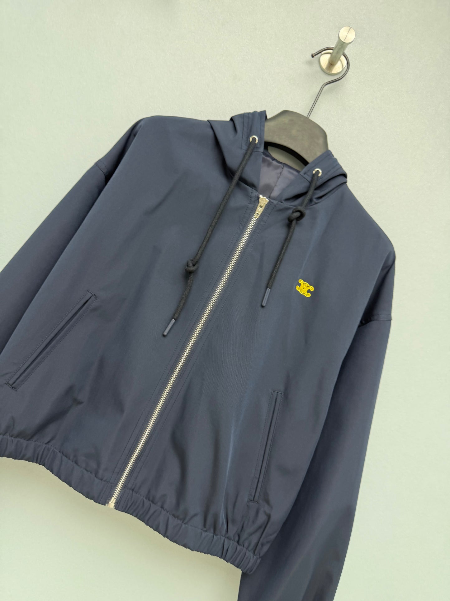 26 New Embroidered Hooded Zip-Up Jacket