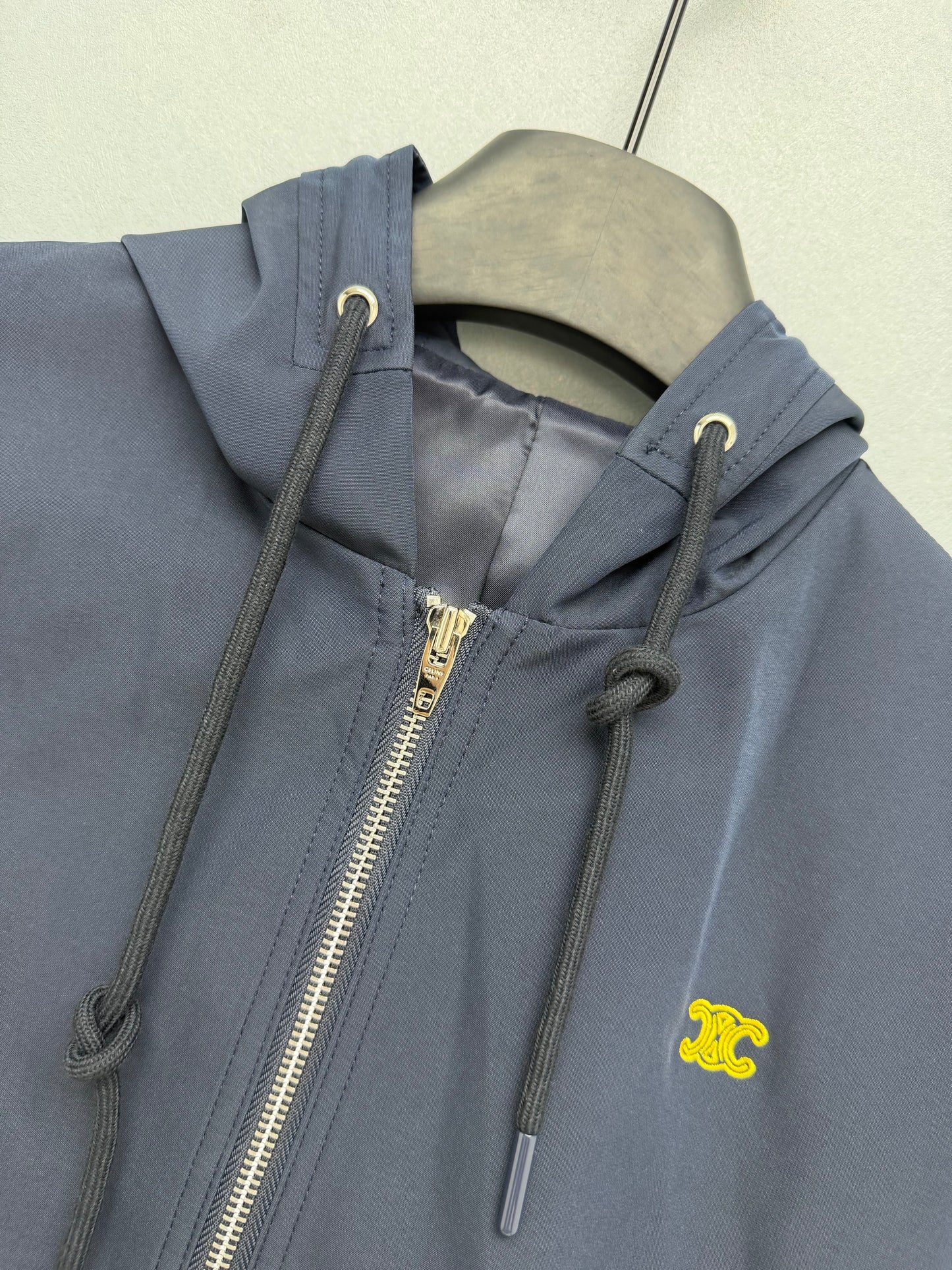 26 New Embroidered Hooded Zip-Up Jacket