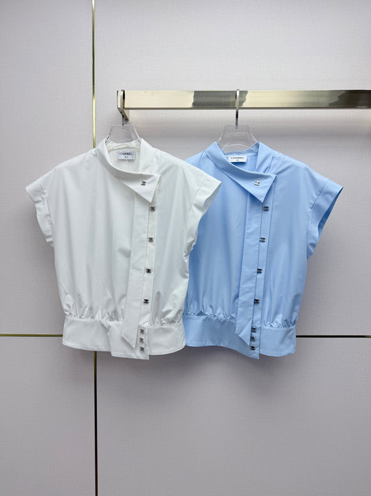 26 New Stand-Collar Top