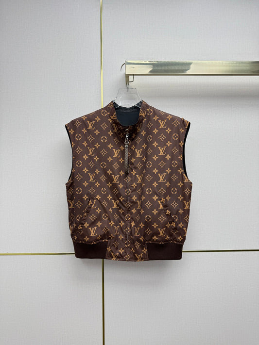 26 New Stand-Collar Vest Jacket