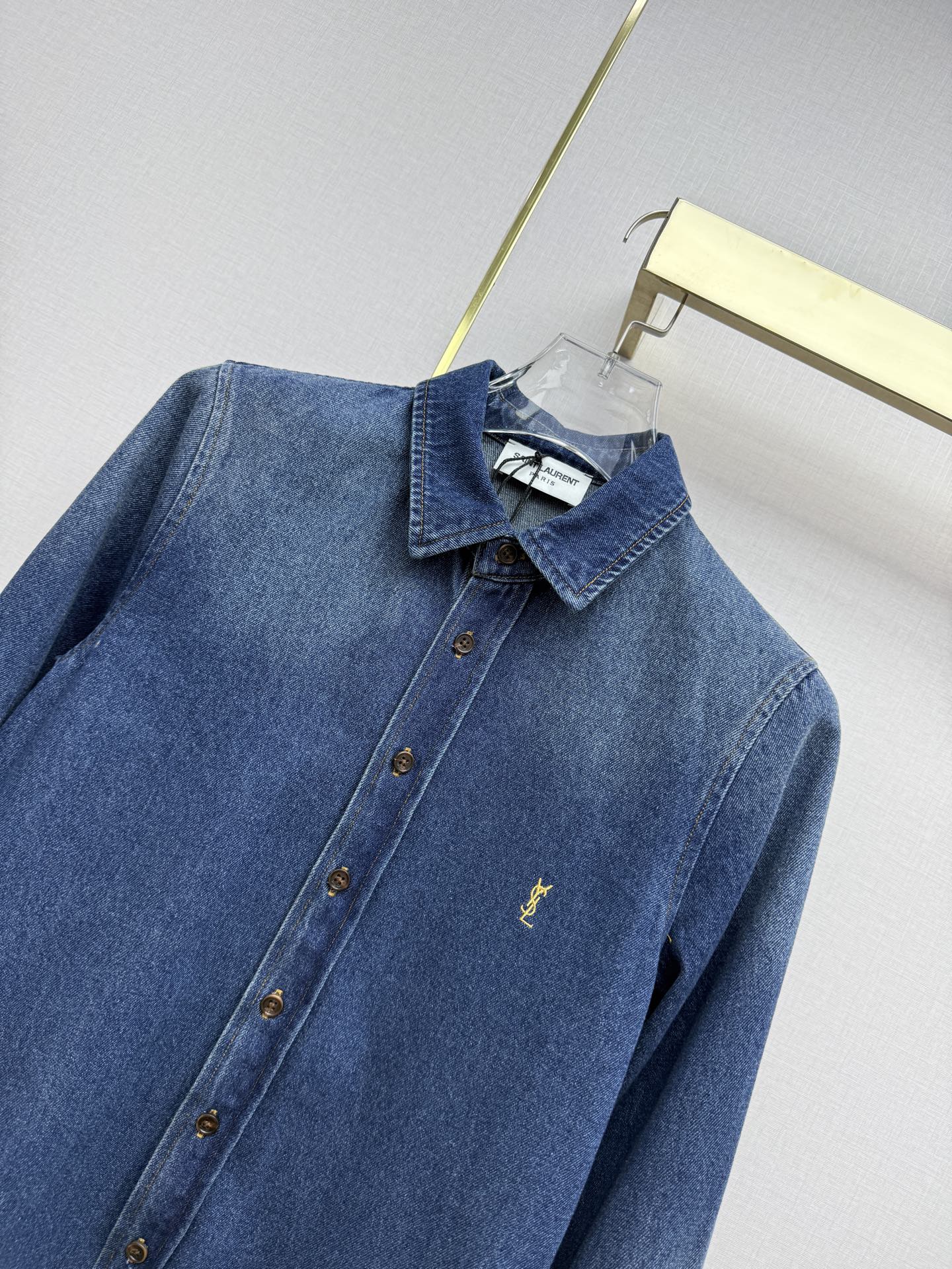 26 New Letter-Embroidered Denim Jacket