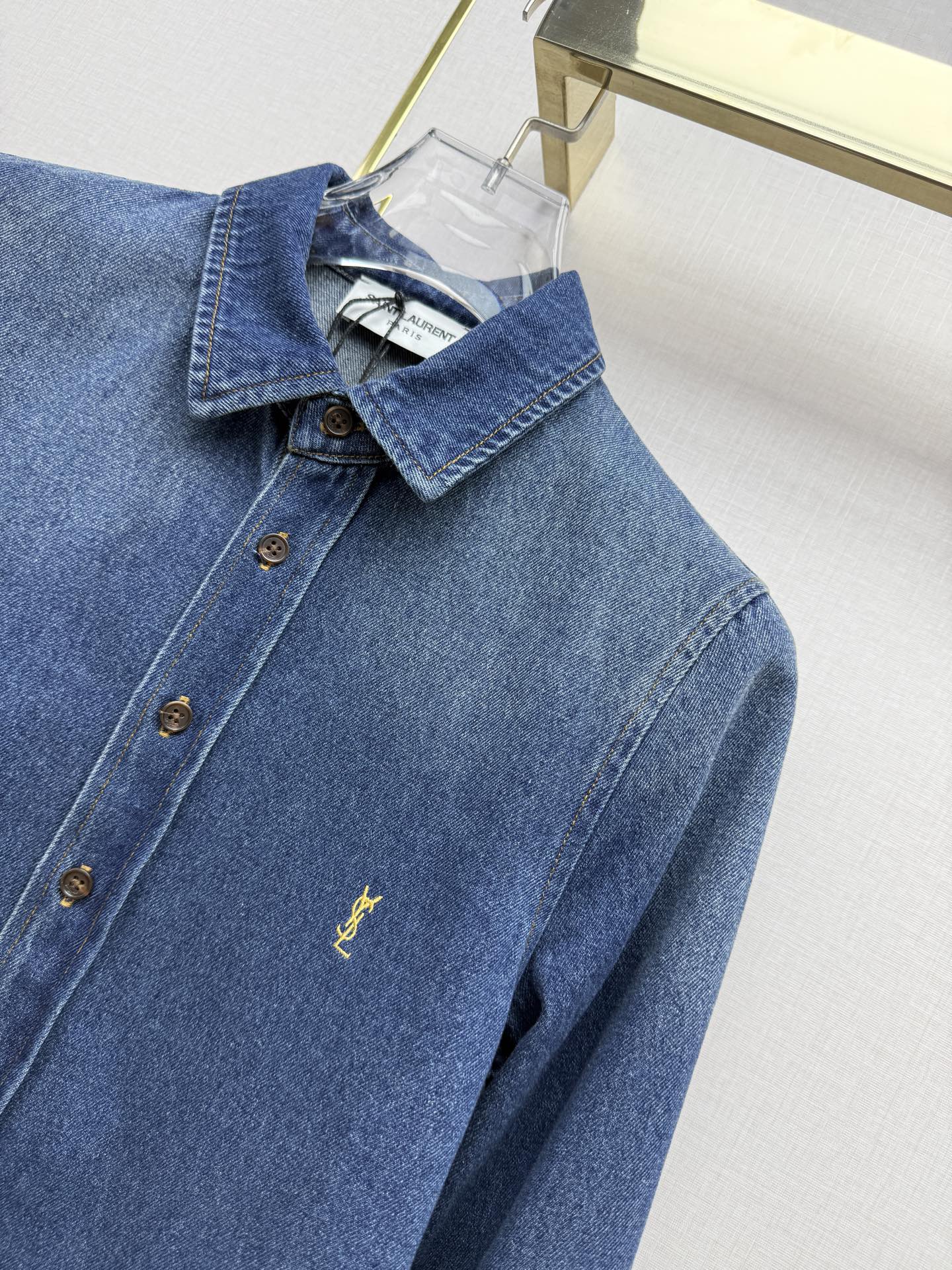 26 New Letter-Embroidered Denim Jacket
