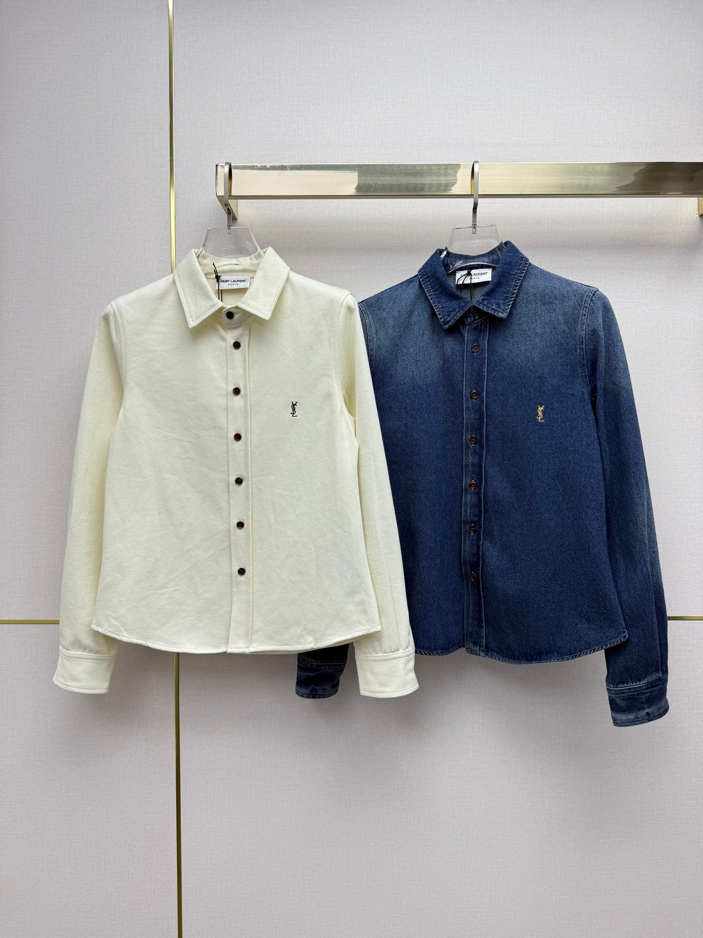 26 New Letter-Embroidered Denim Jacket