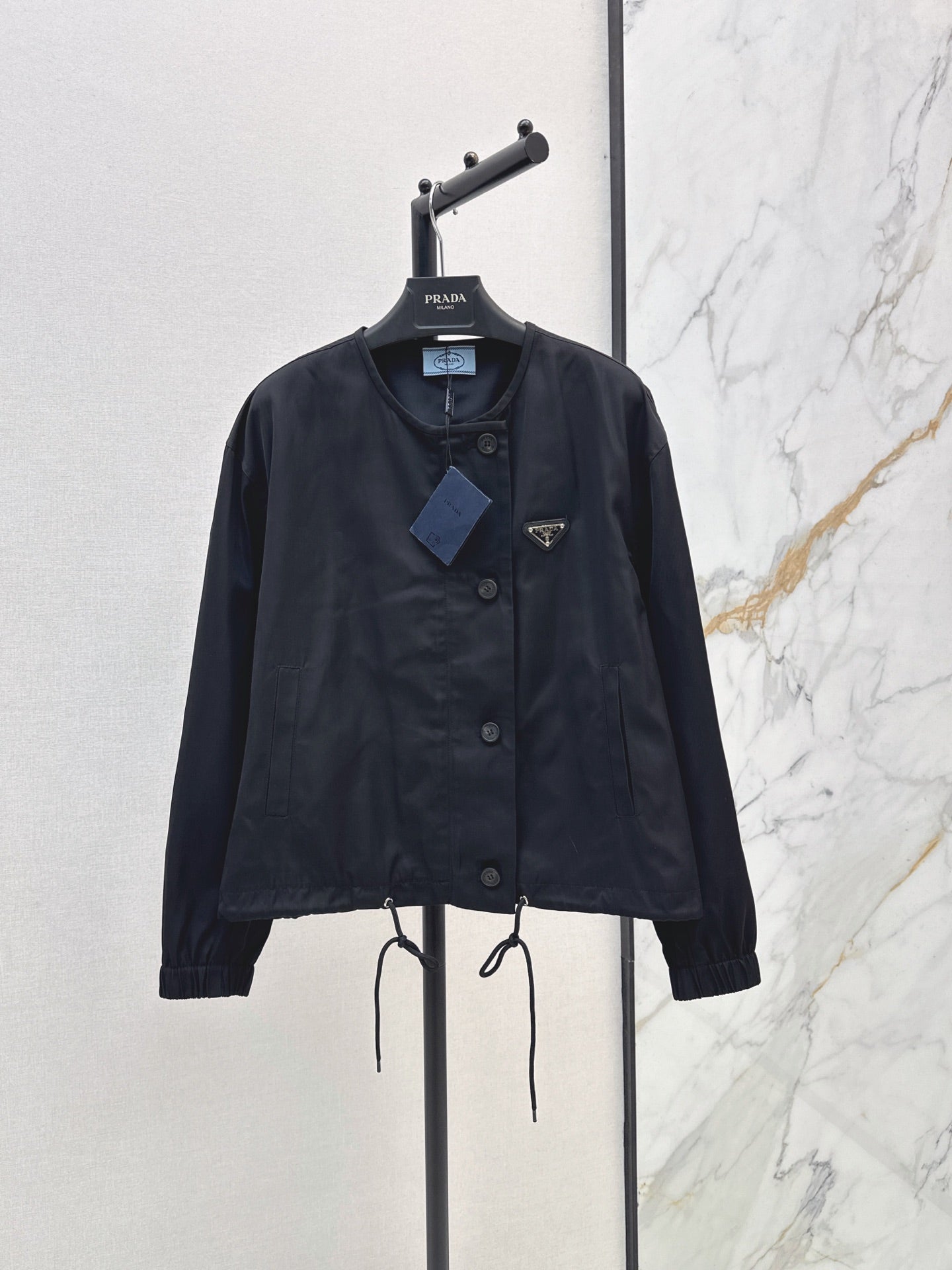 26 New Nylon Jacket with Triangle Logo