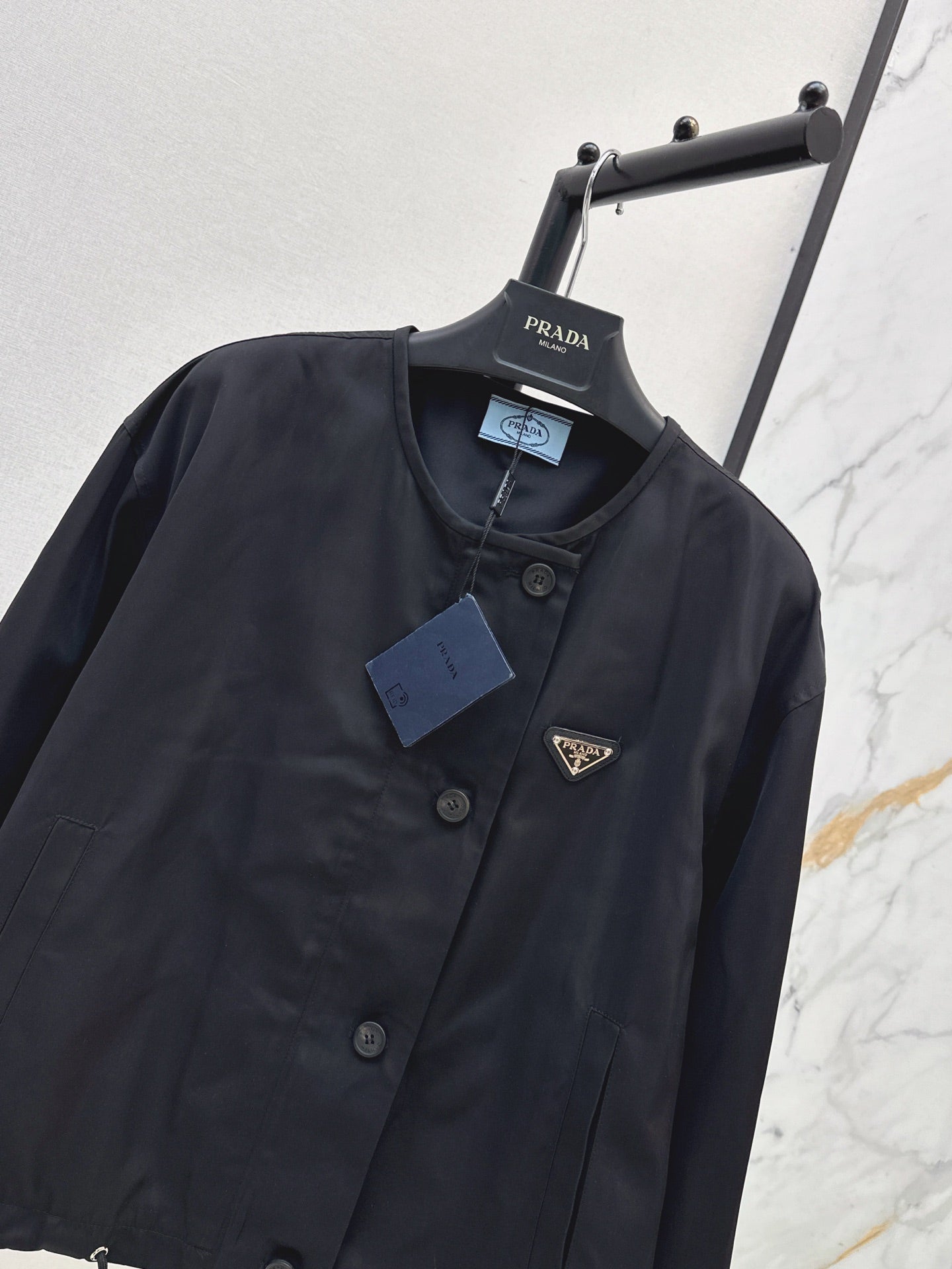 26 New Nylon Jacket with Triangle Logo